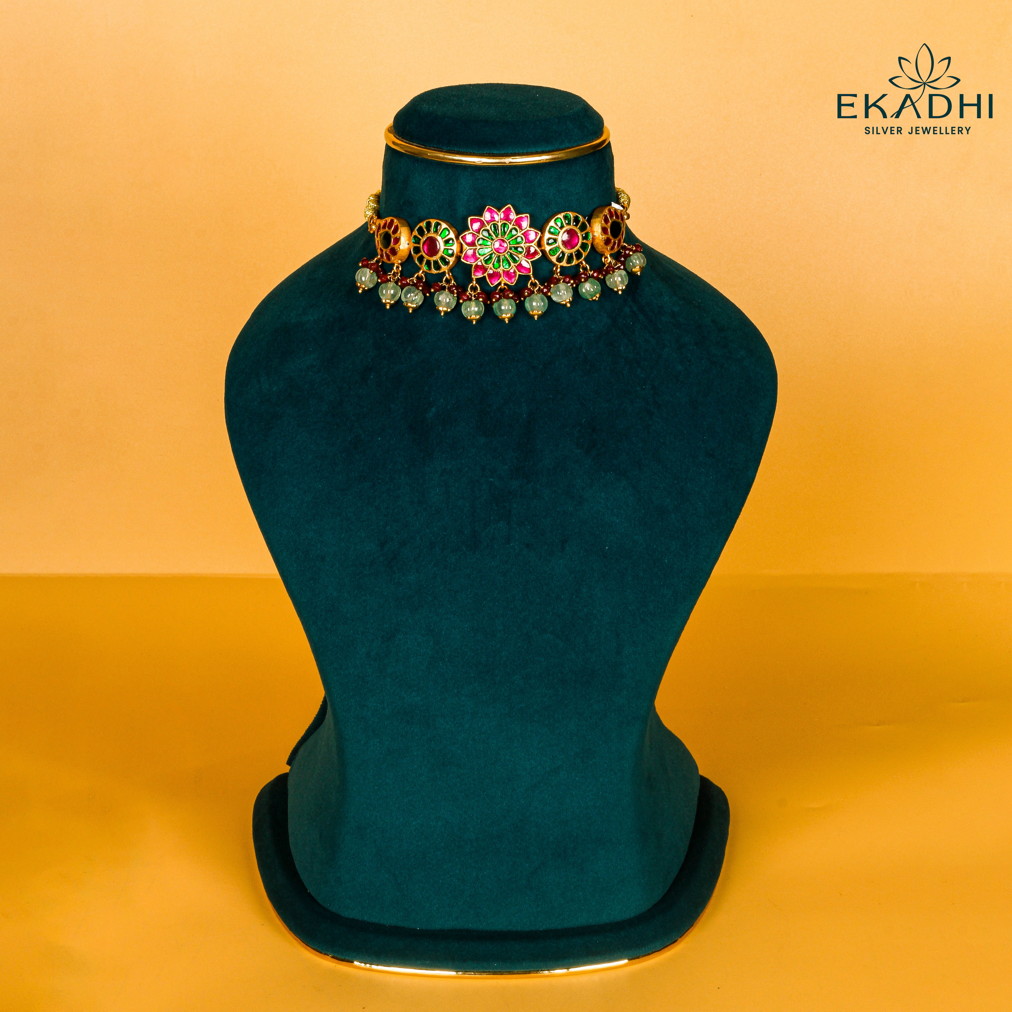 HJ26694 - KUNDAN CHOKER