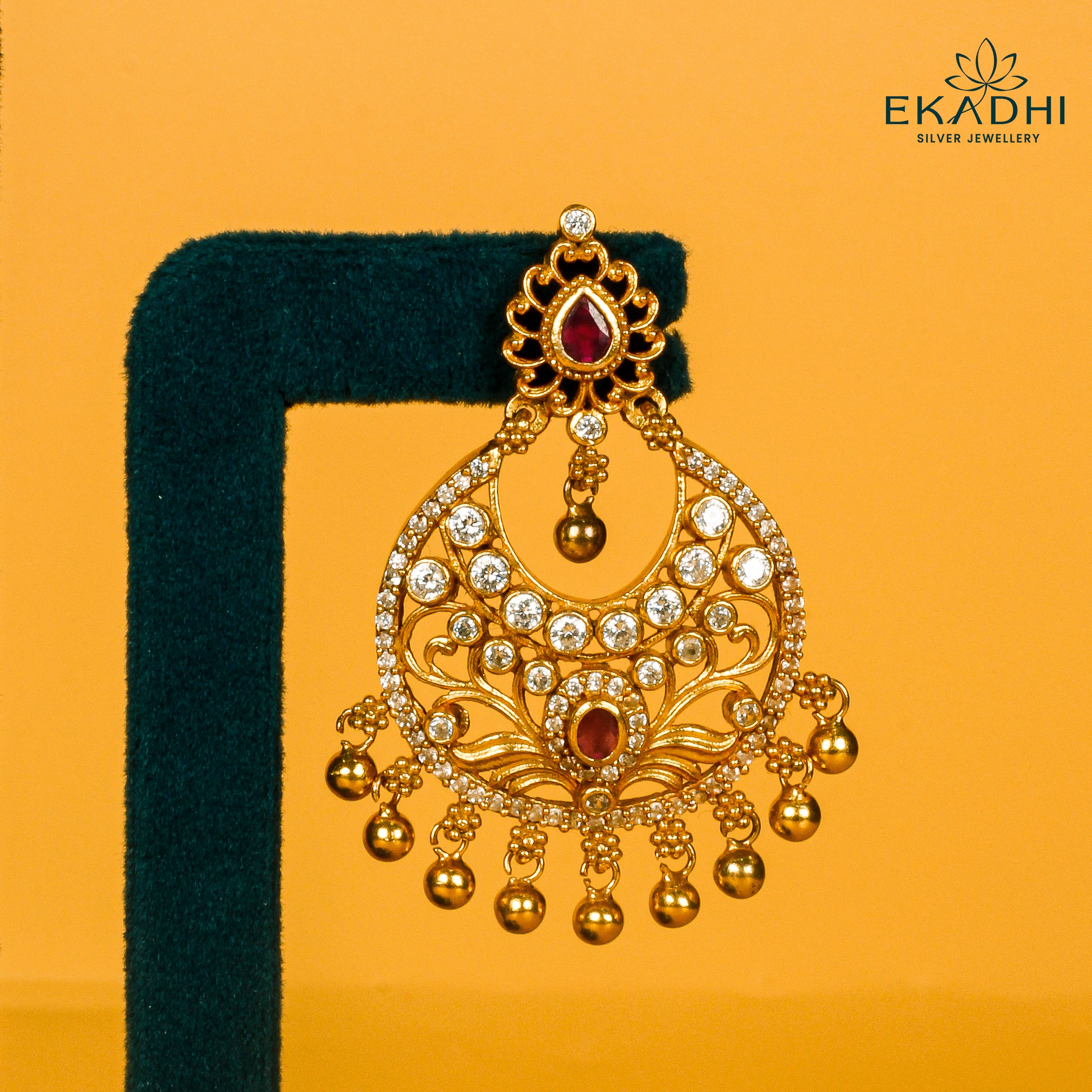 HJ2928 - NAKSHI CZ EARRING