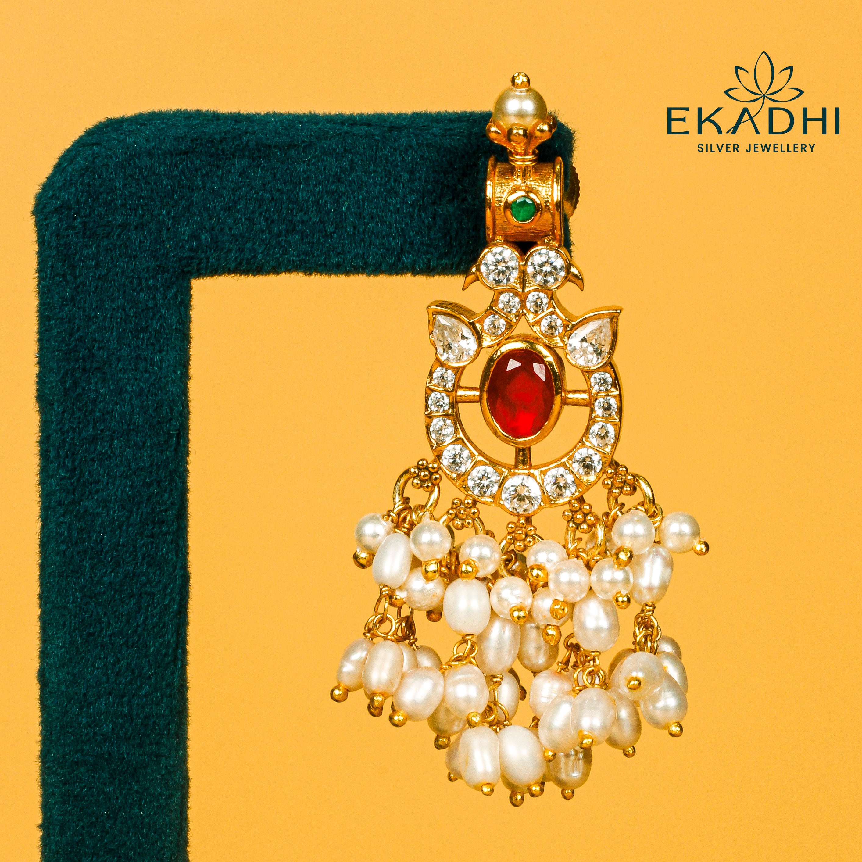 HJ30060 - NAKSHI CZ EARRING