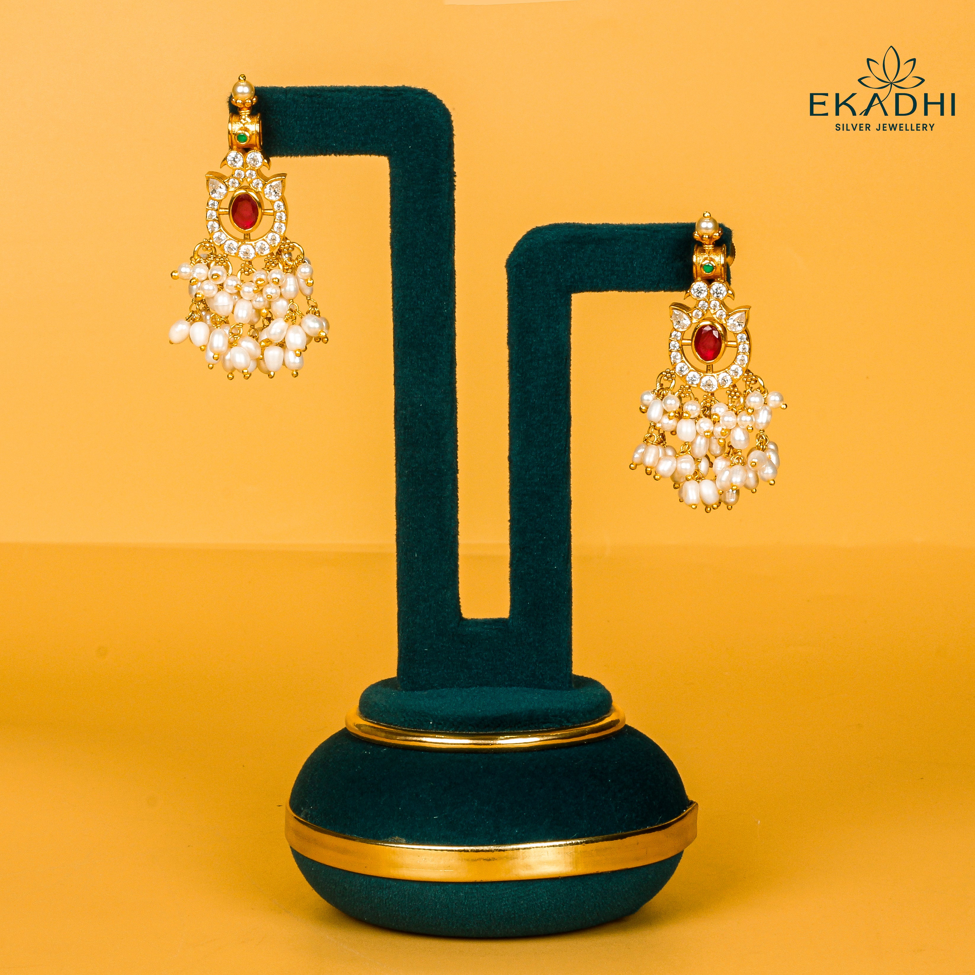 HJ30060 - NAKSHI CZ EARRING