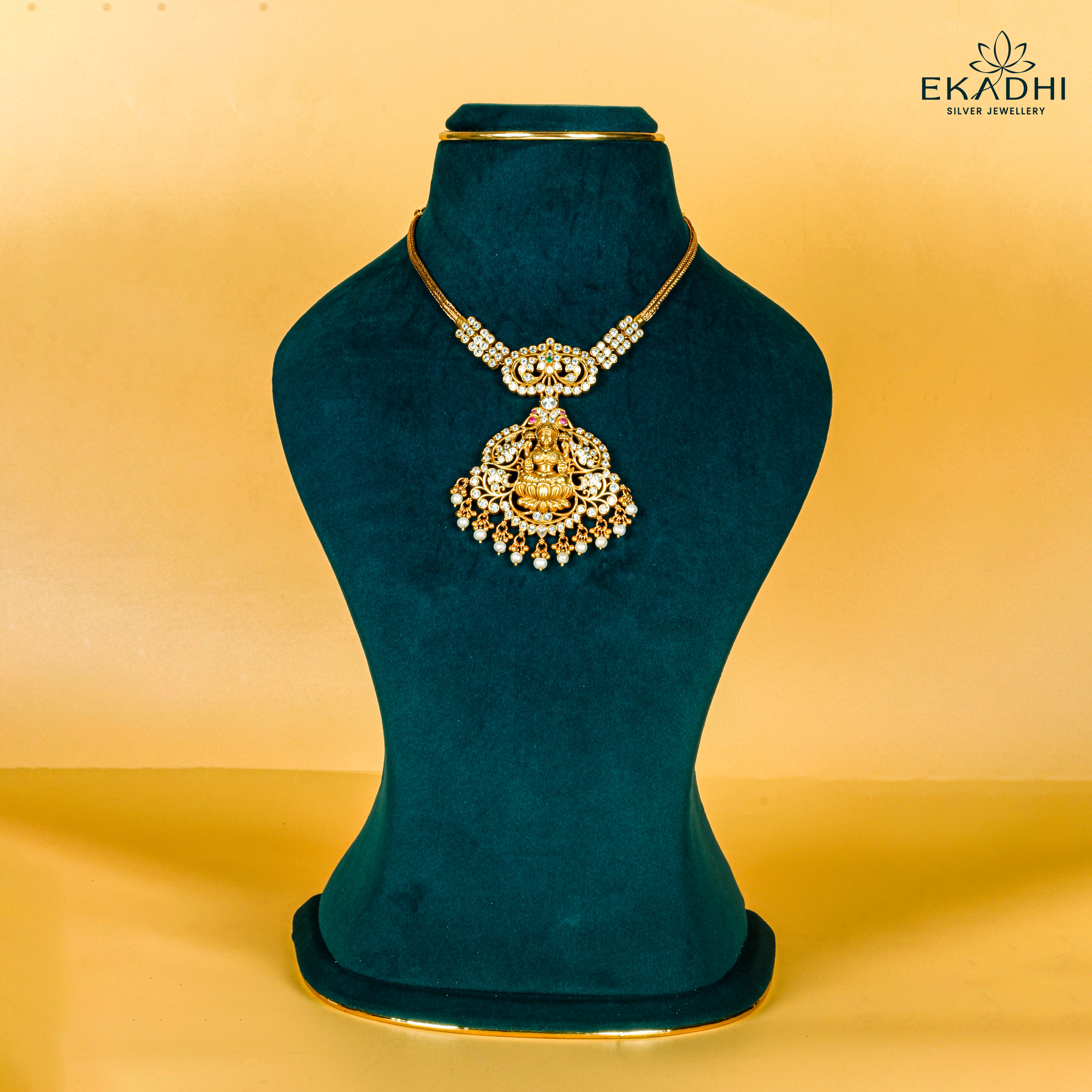 HJ3069 - NAKSHI CZ NECKLACE
