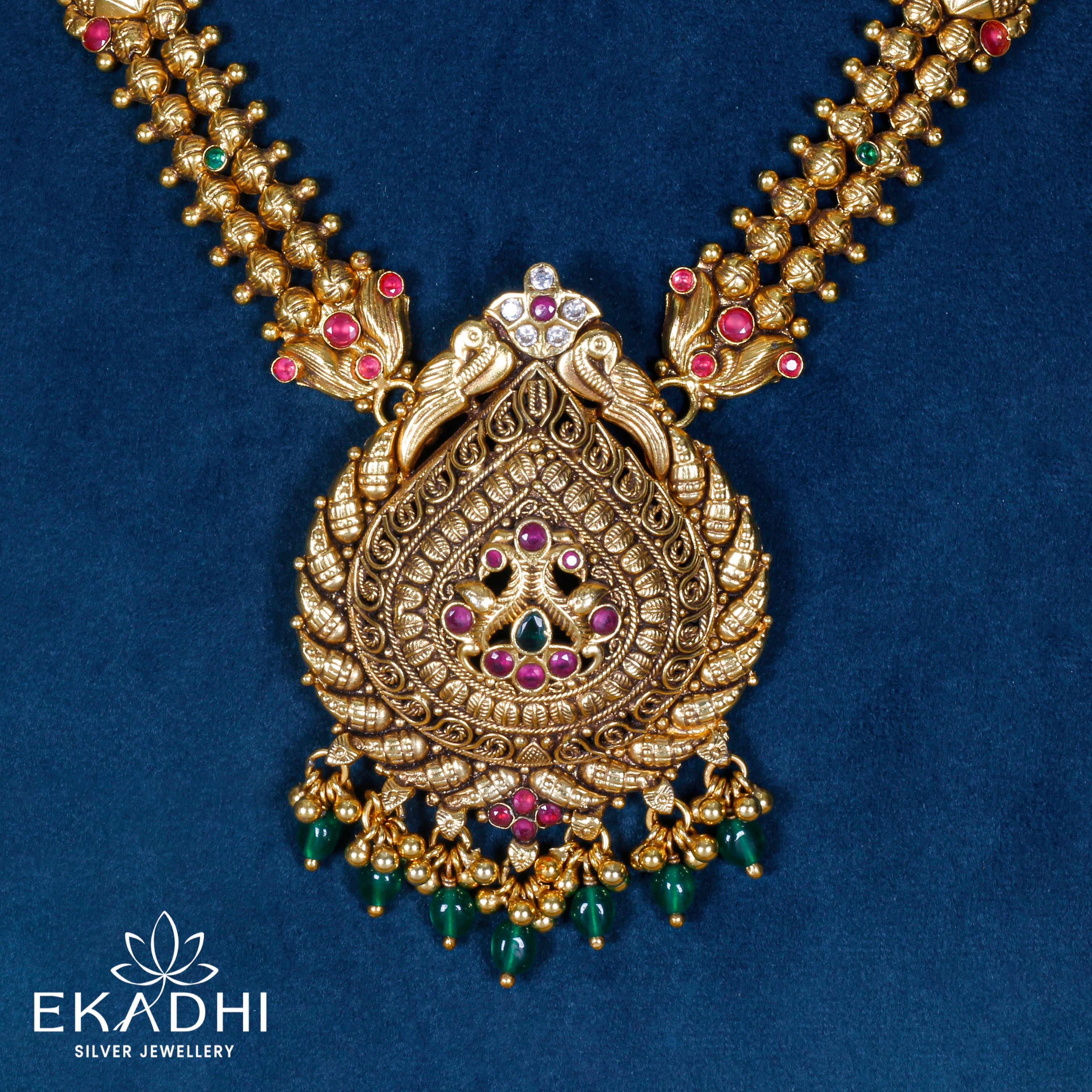 HJ3076  - NAKSHI NECKLACE