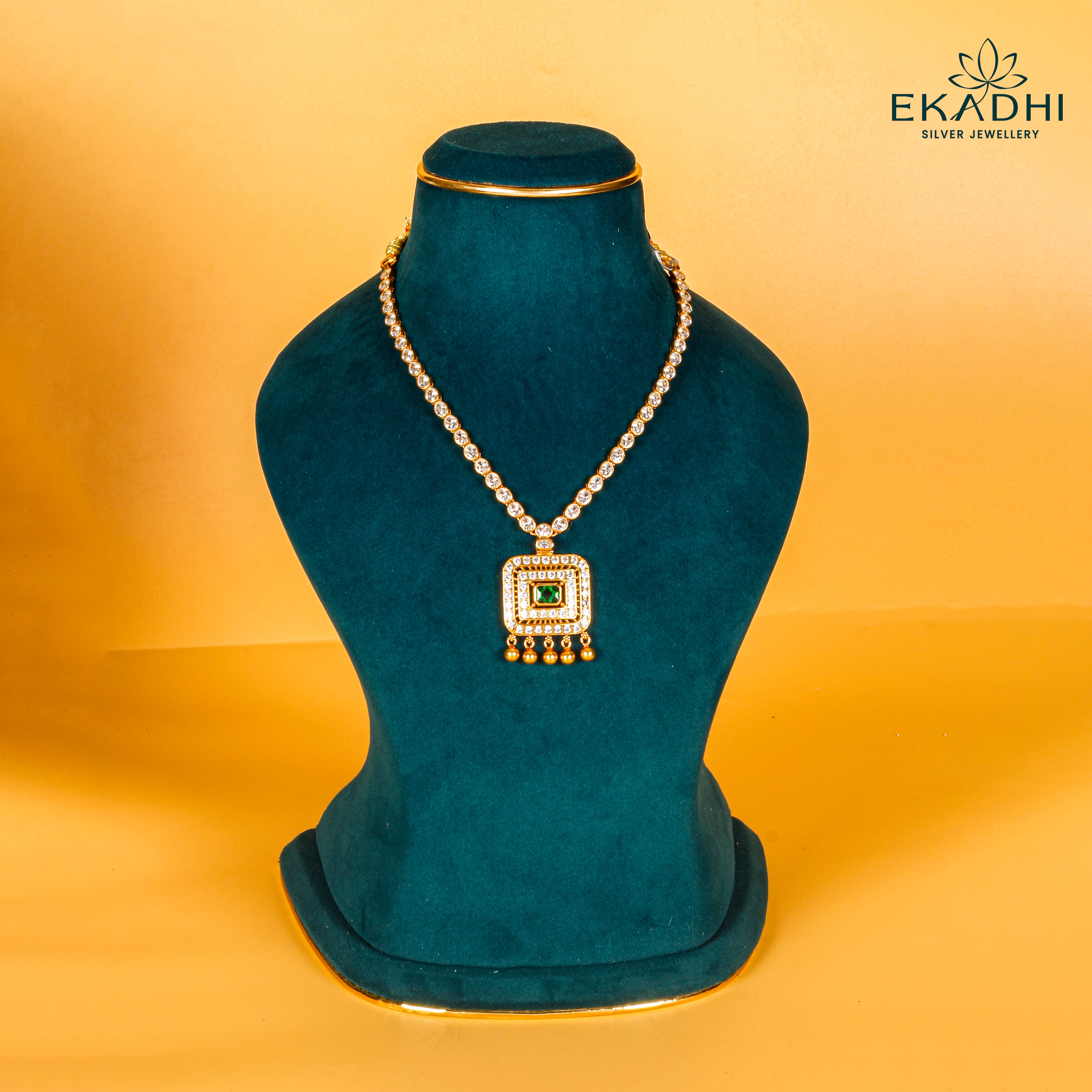 HJ3093 - NAKSHI CZ NECKLACE