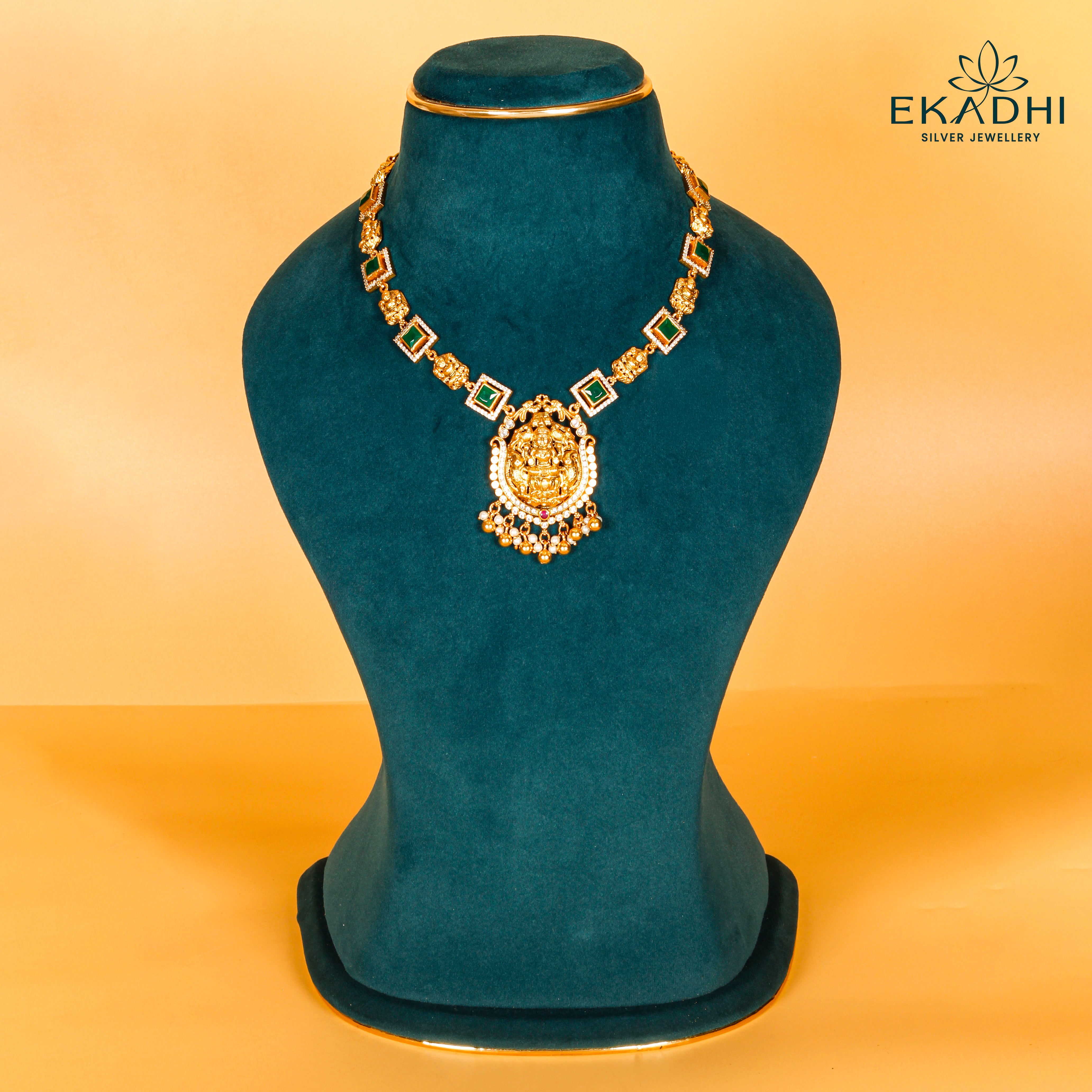 HJ3108 - NAKSHI CZ NECKLACE