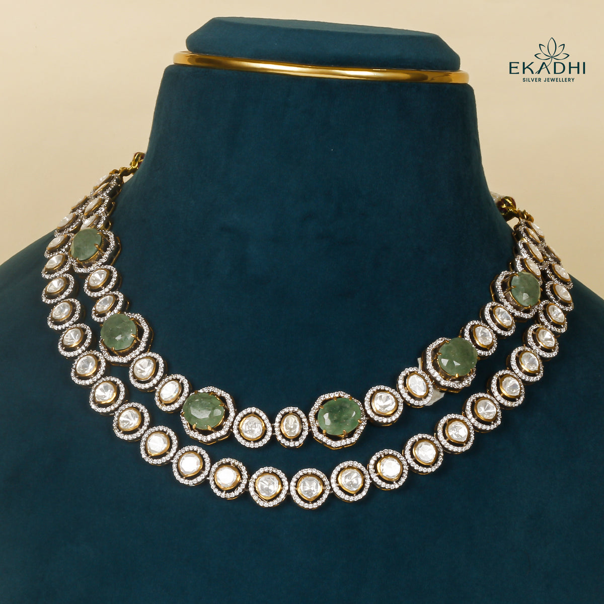 HJ32454 - MOISSANITE NECKLACE
