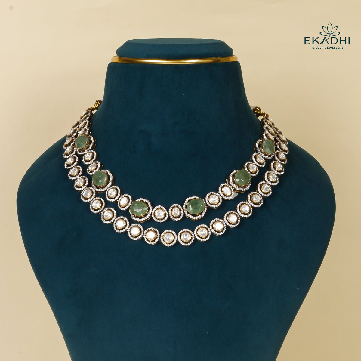 HJ32454 - MOISSANITE NECKLACE