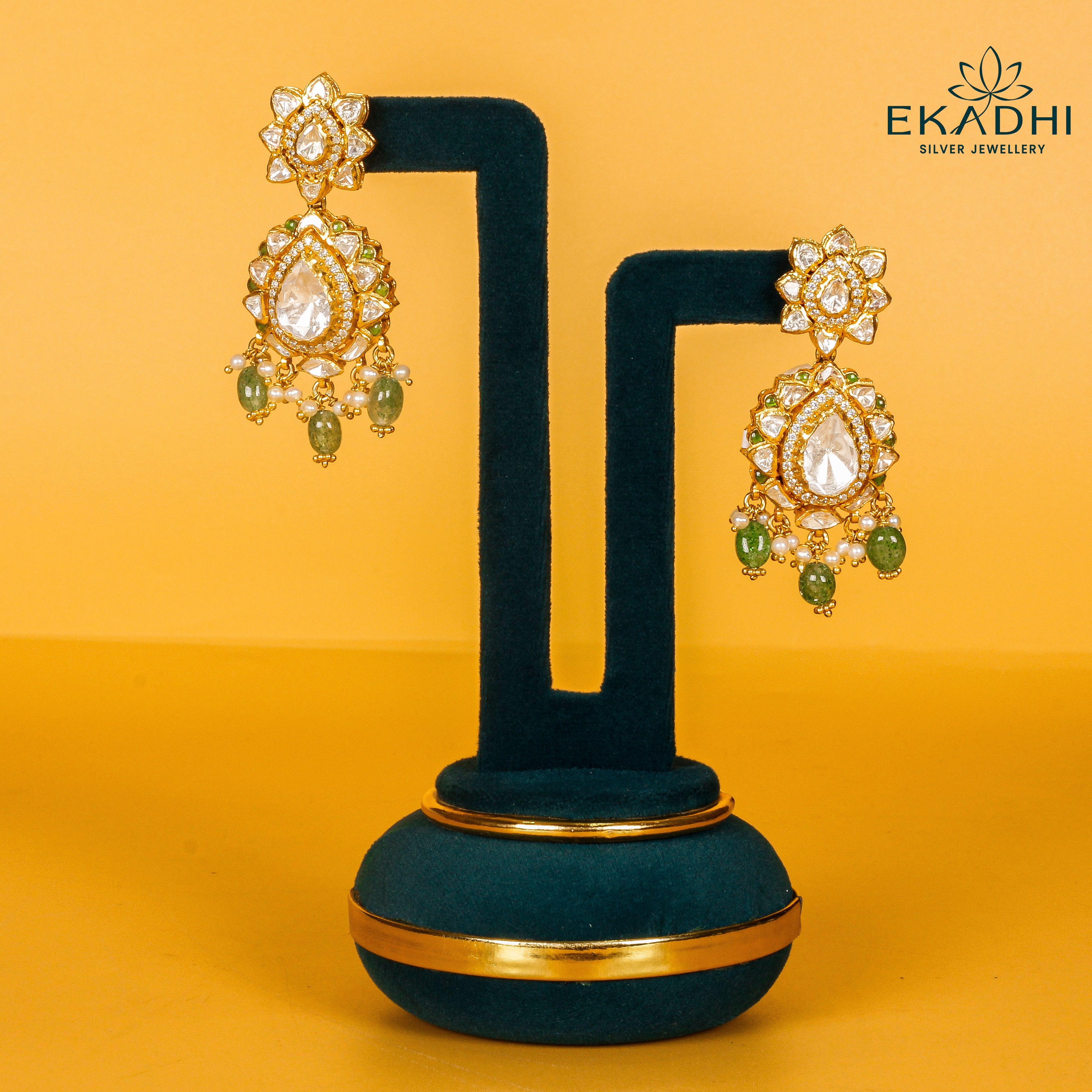 HJ32458 - MOISSANITE EARRING