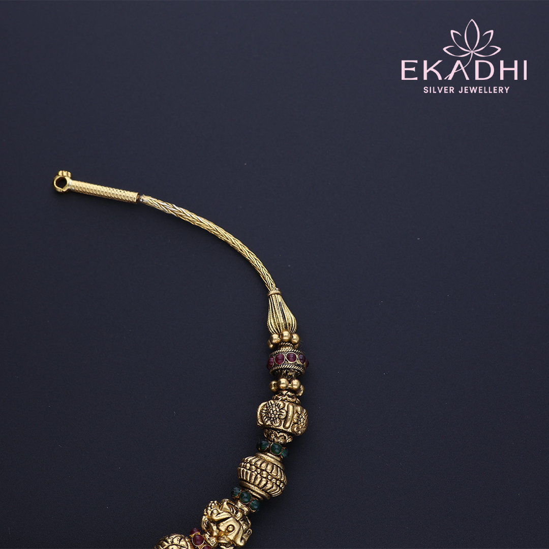 HJ3245 – Short Nakshi Necklace with Pendant