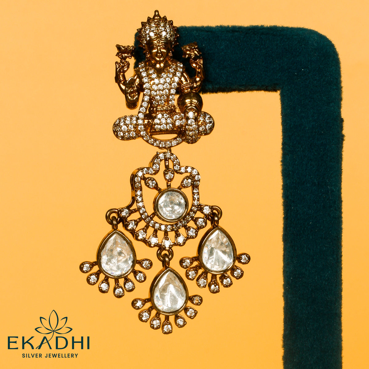 HJ33578 - VICTORIAN EARRING