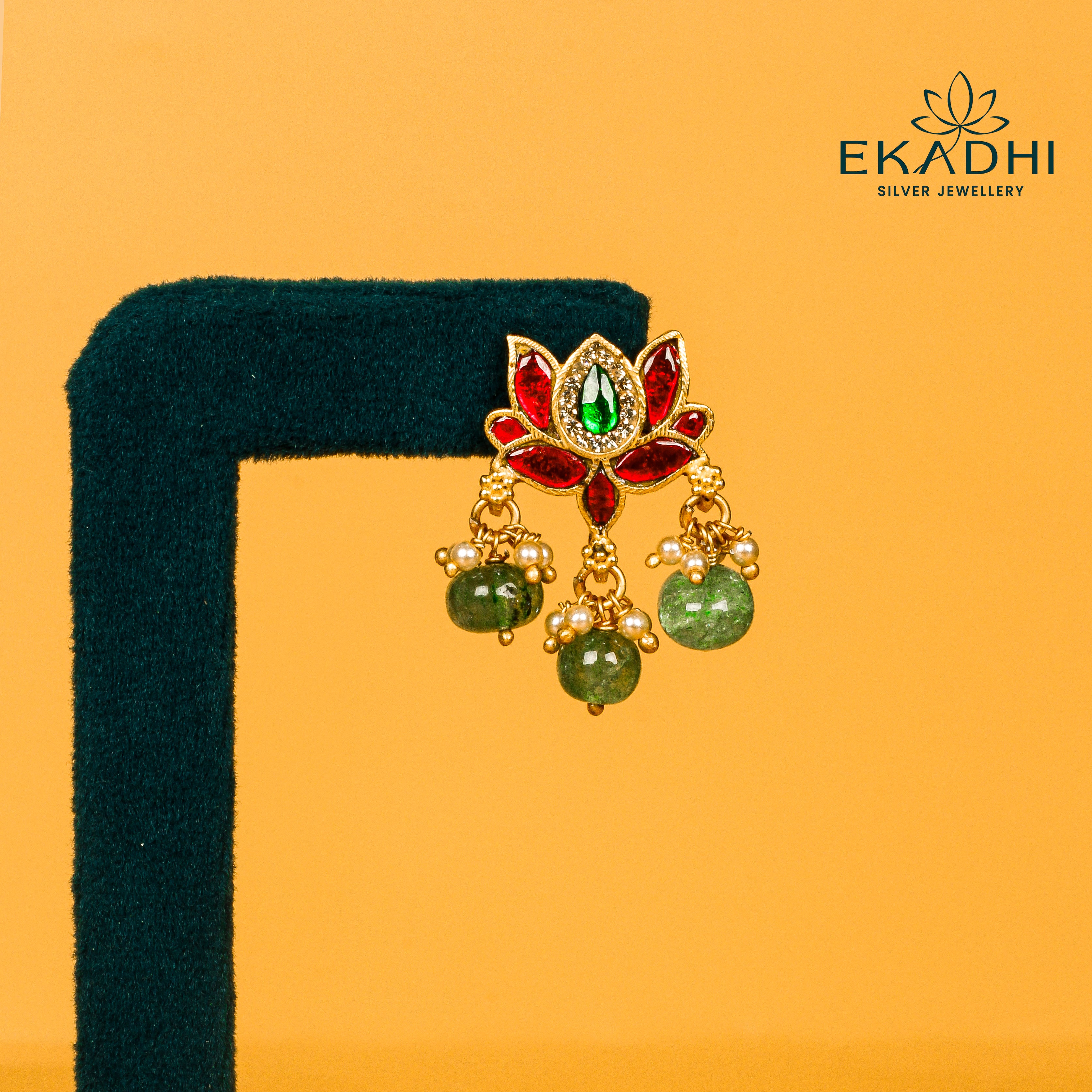 HJ33708 - KUNDAN EARRING