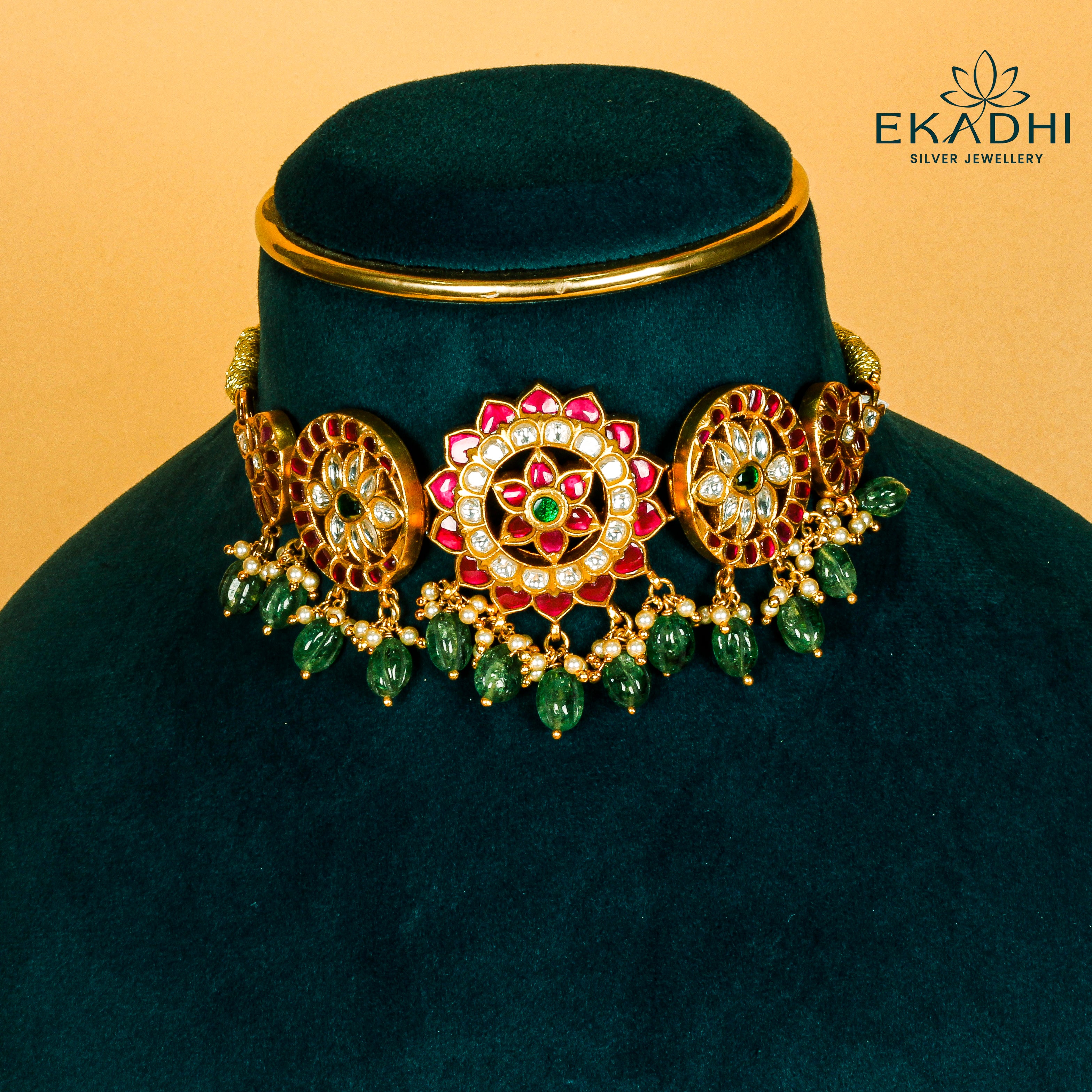 HJ33752 - KUNDAN CHOKER
