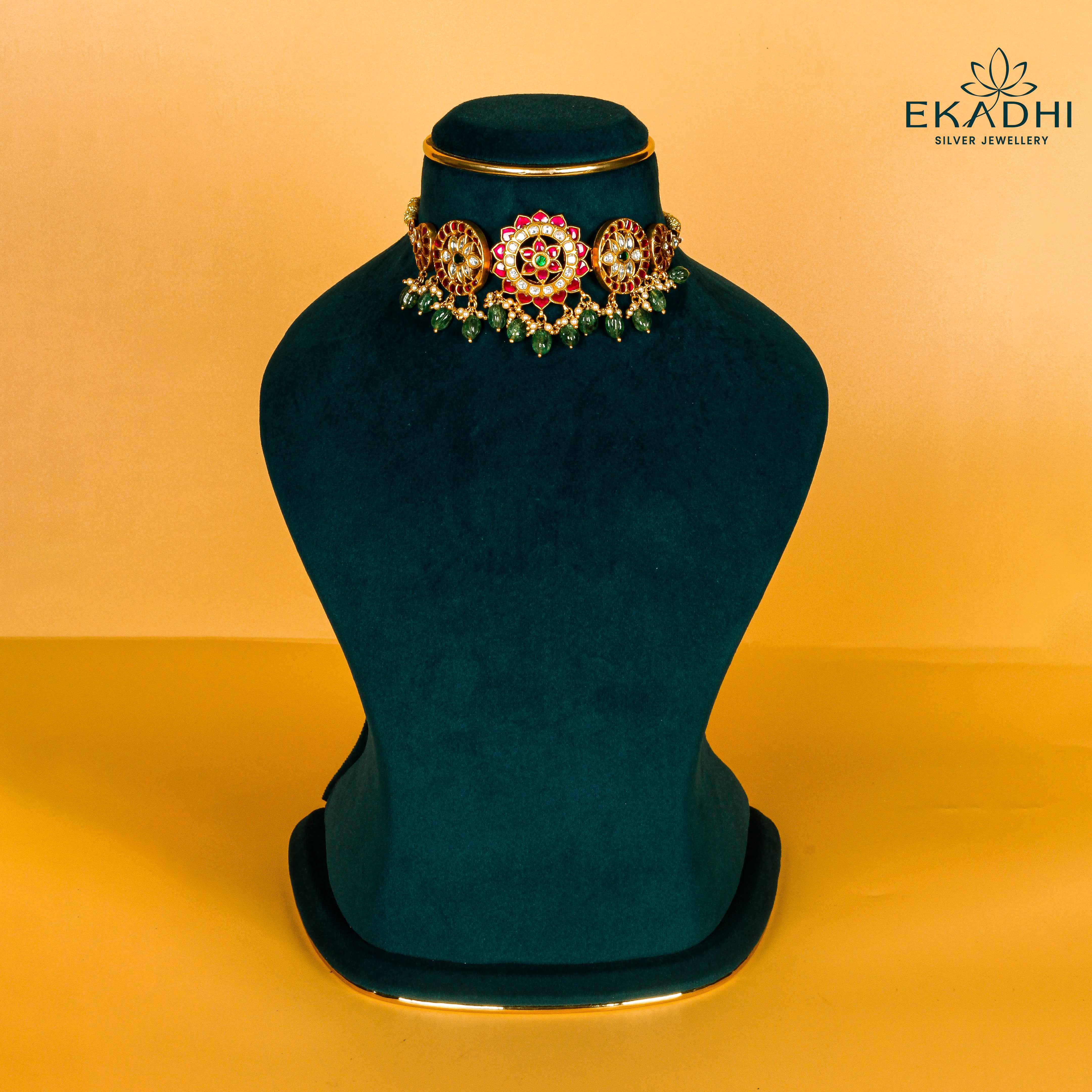 HJ33752 - KUNDAN CHOKER