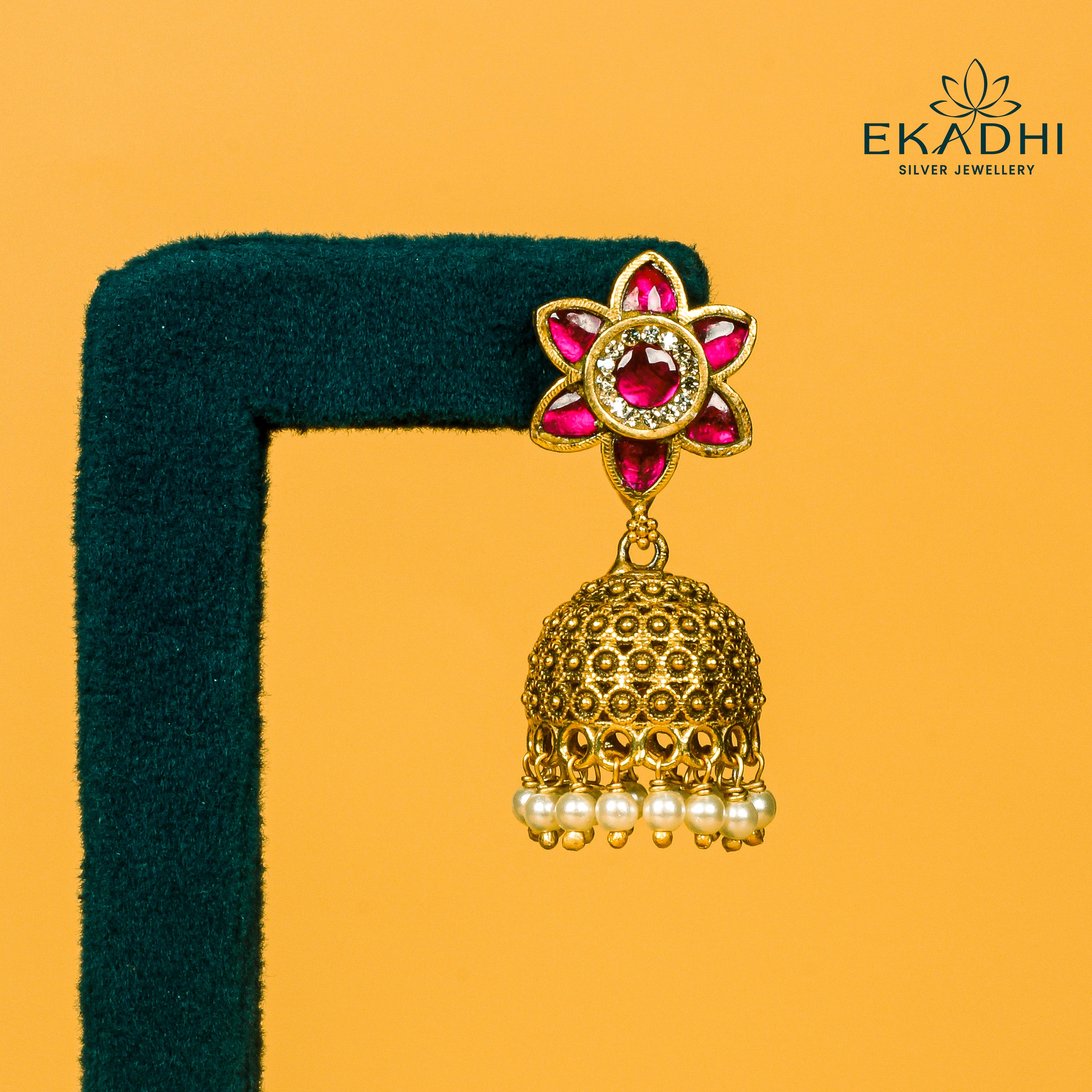 HJ33786 - NAKSHI JHUMKA
