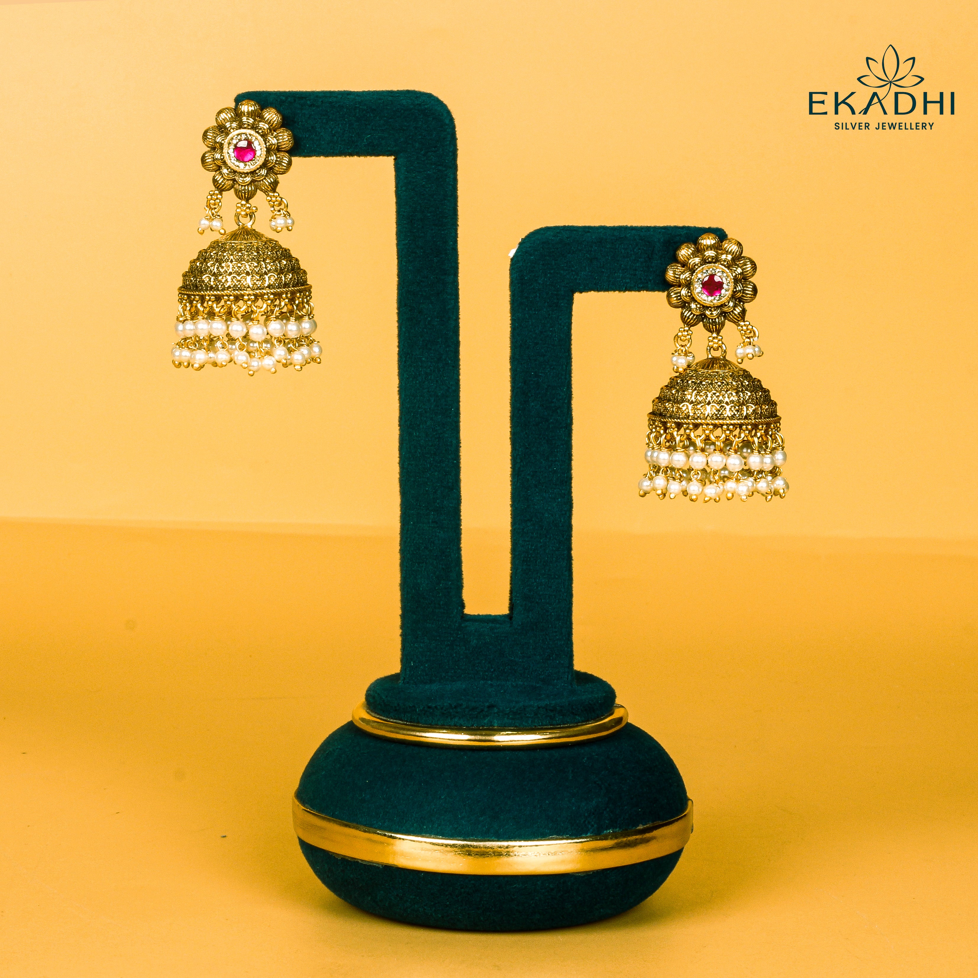 HJ33843 - NAKSHI JHUMKA