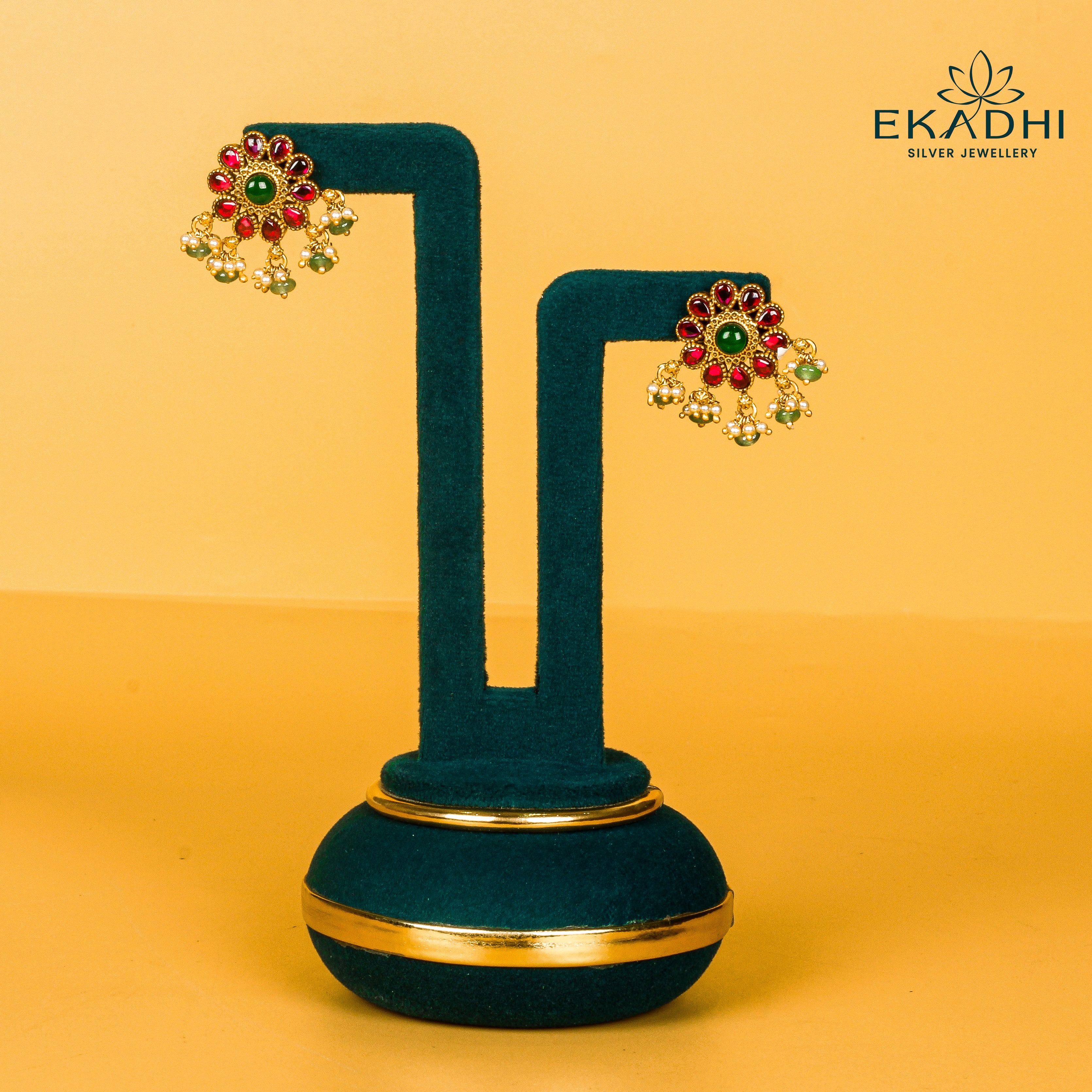 HJ33871 - NAKSHI CZ EARRING