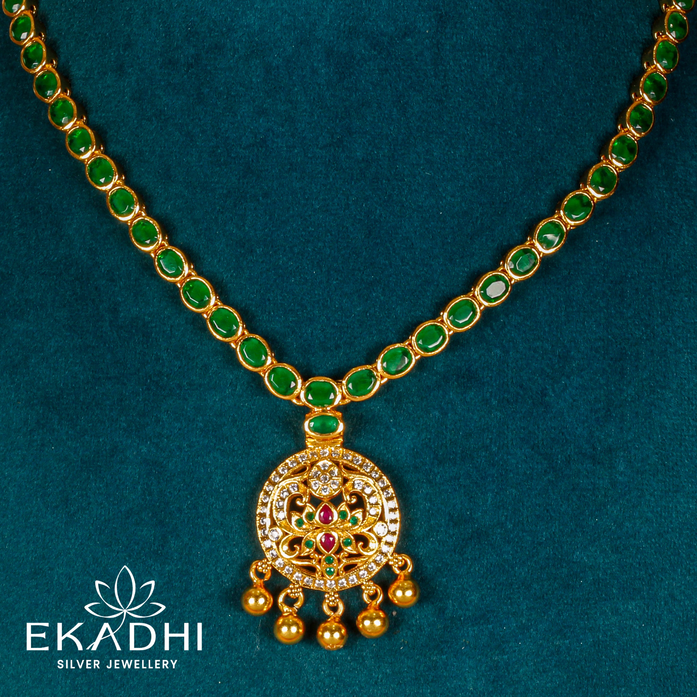 HJ36846 - NAKSHI CZ NECKLACE