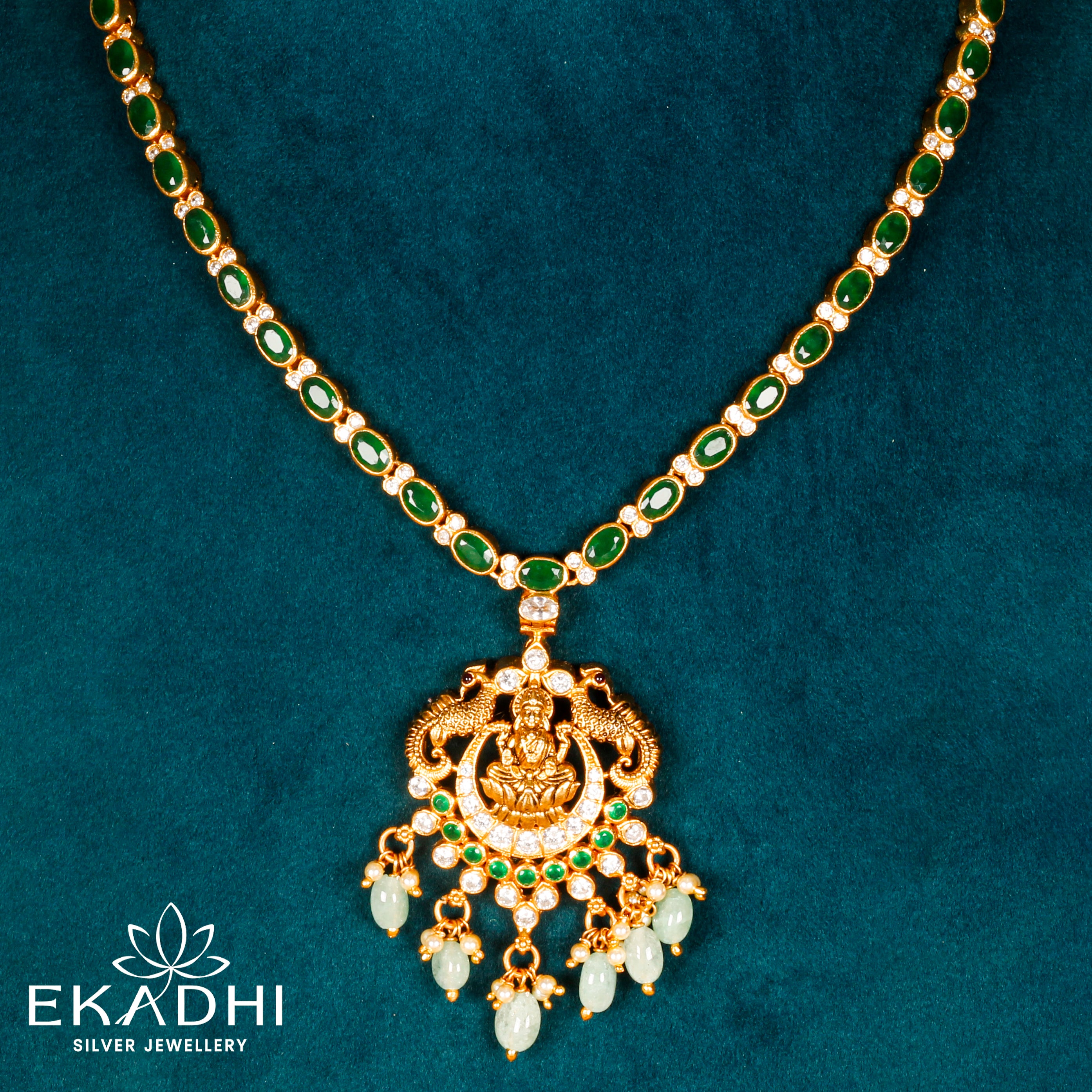 HJ3720 - NAKSHI CZ NECKLACE