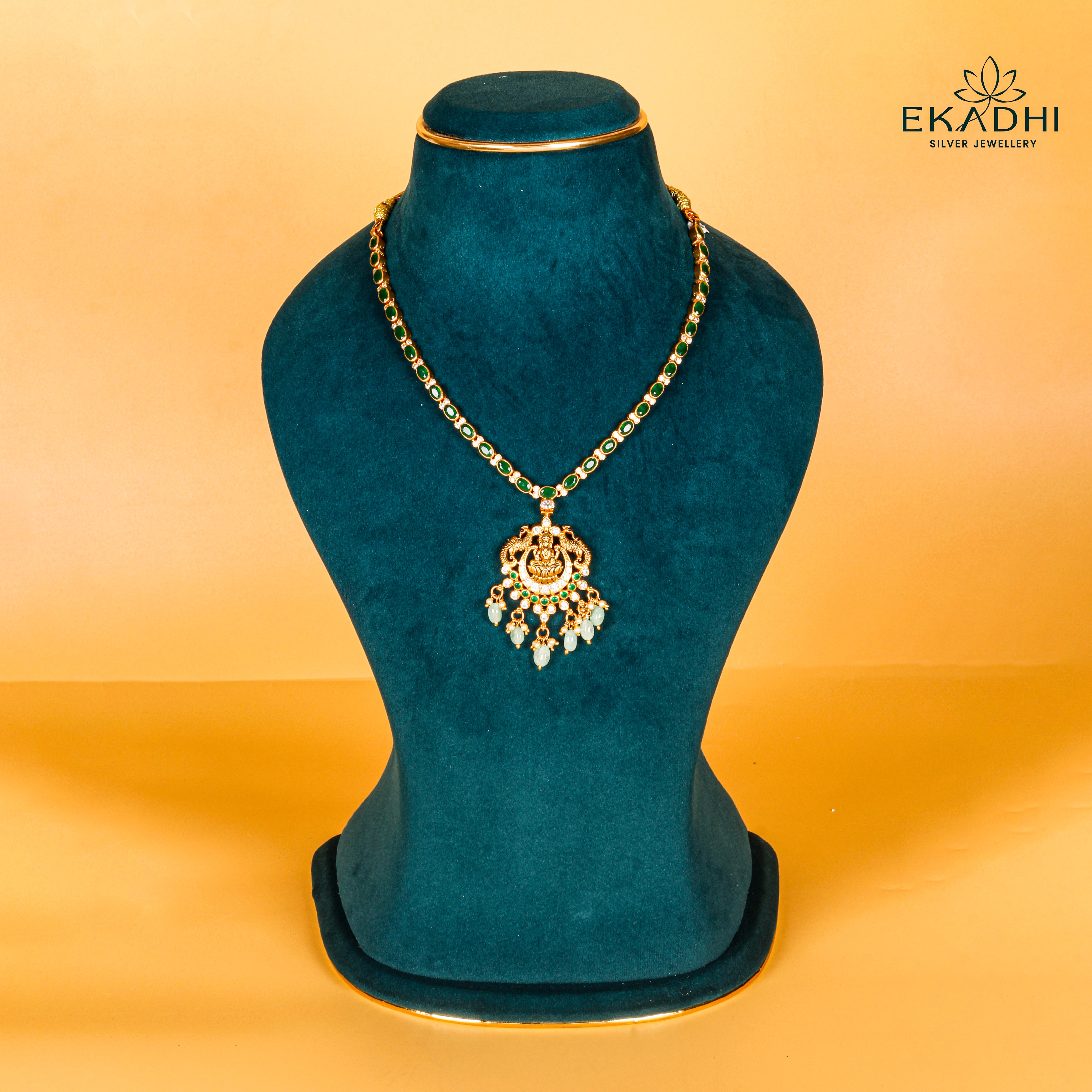 HJ3720 - NAKSHI CZ NECKLACE