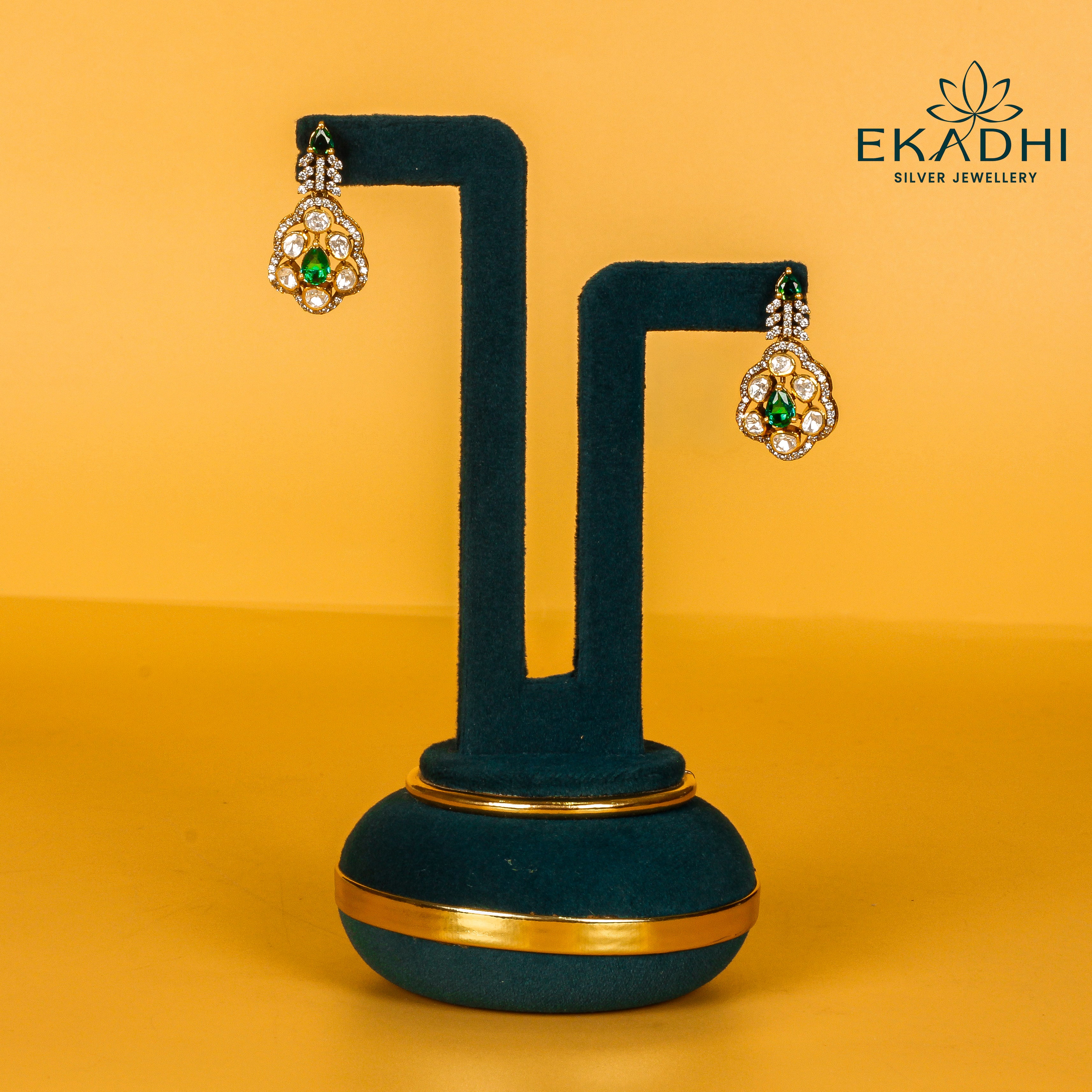HJ37853 - MOISSANITE EARRING