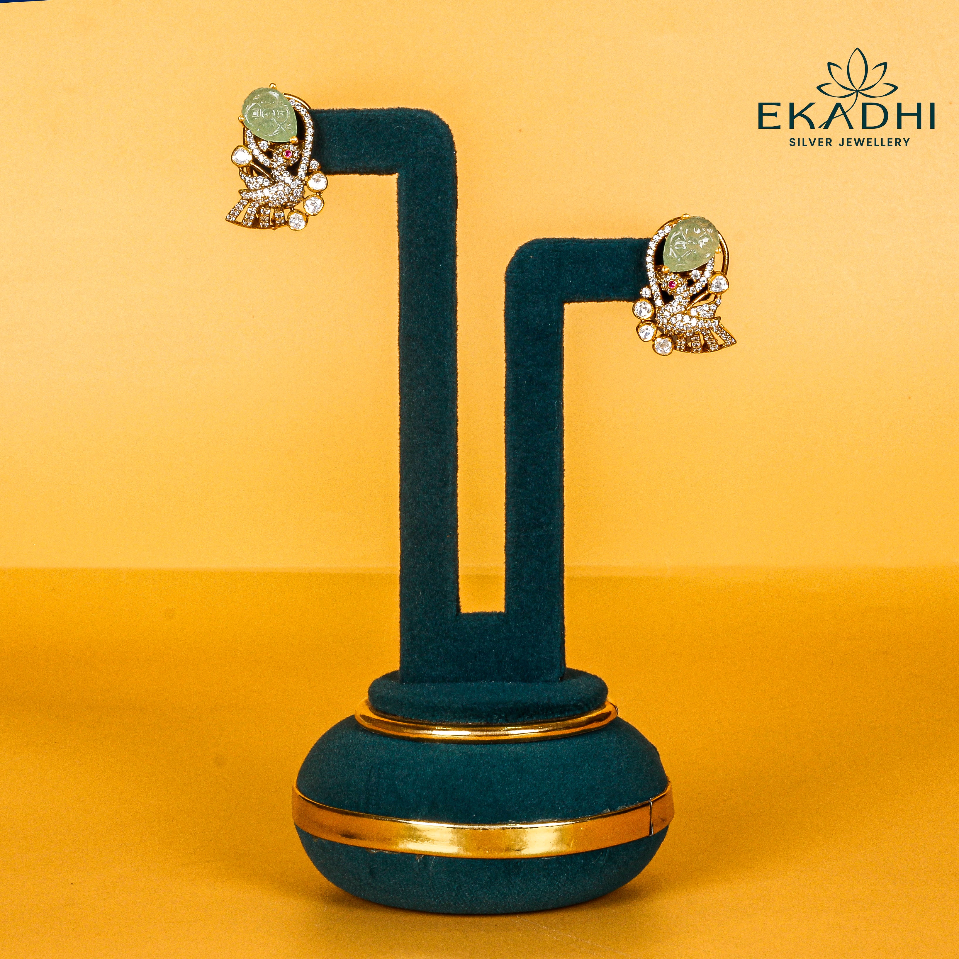 HJ37862 - MOISSANITE EARRING