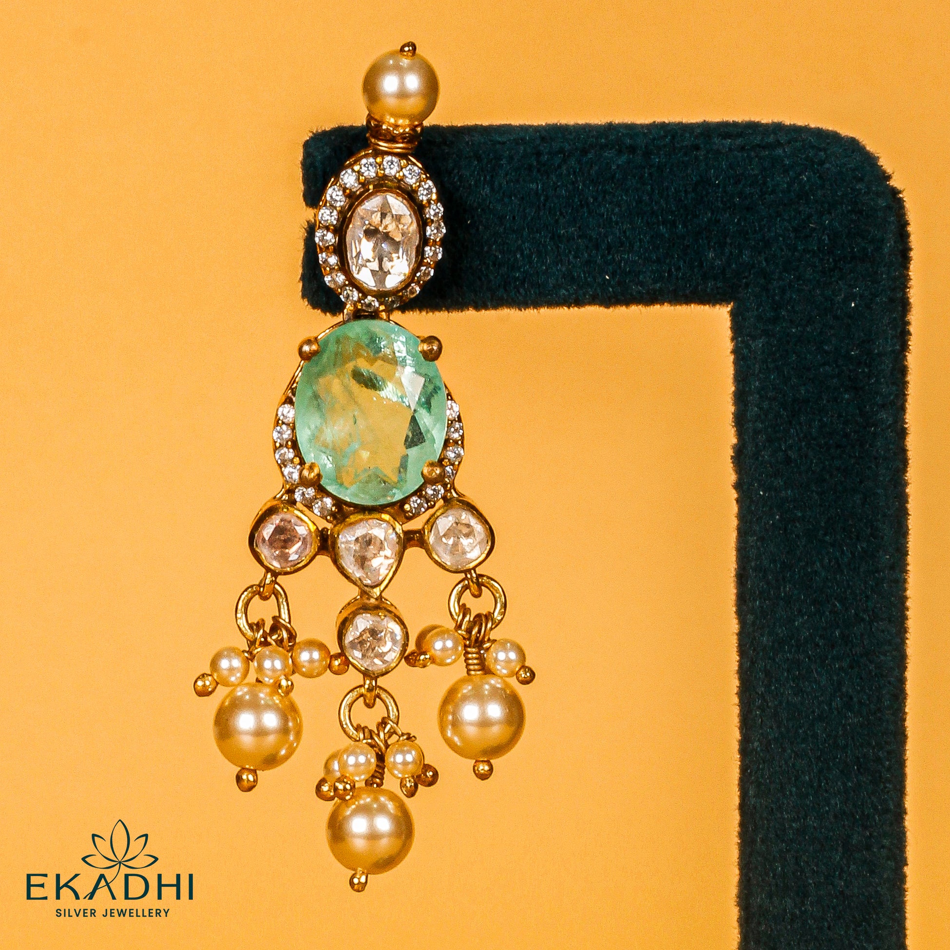 HJ37866 - MOISSANITE EARRING
