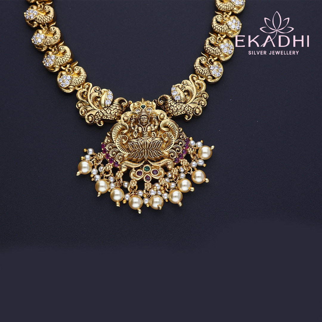 HJ3795 – Mango Design Nakshi Necklace
