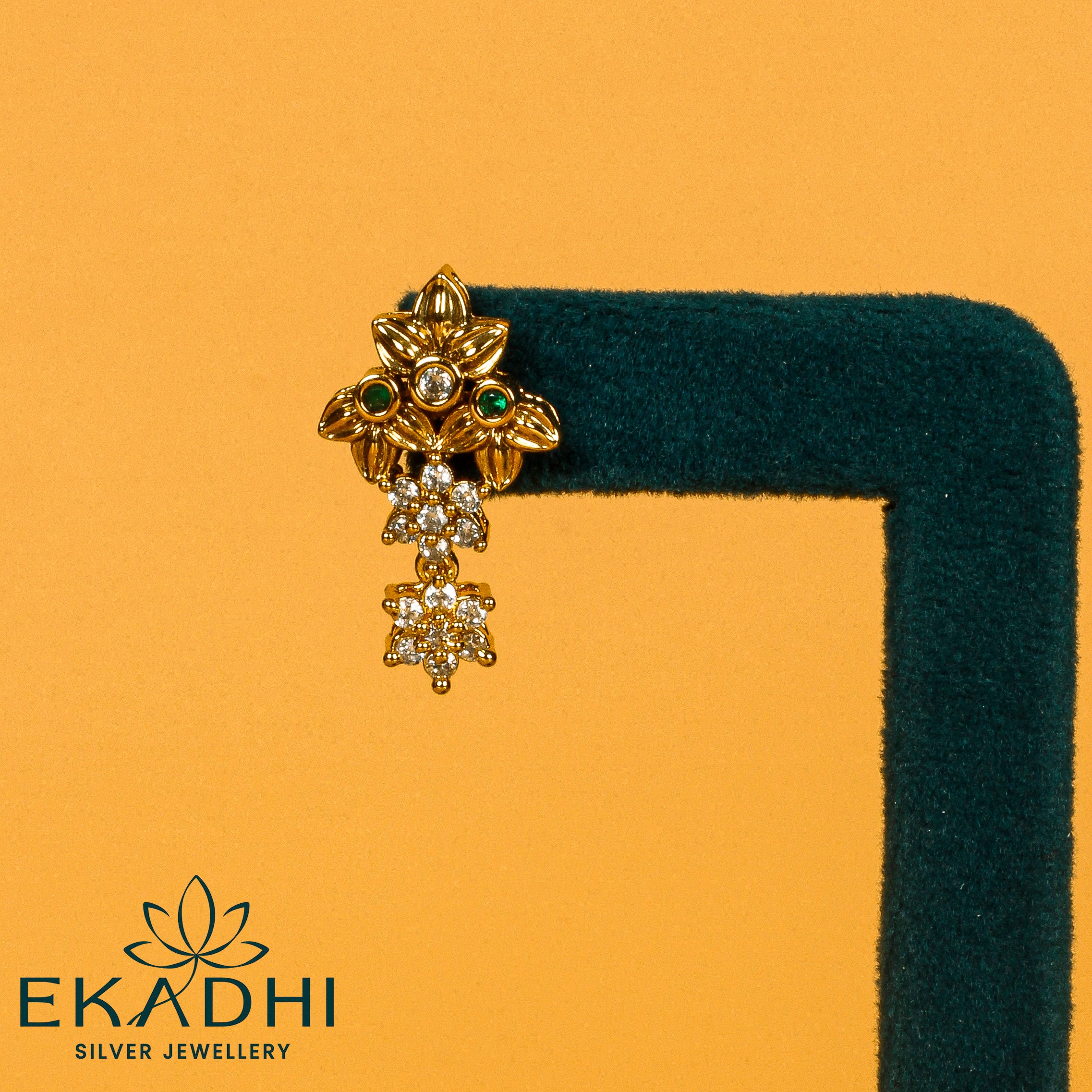 HJ38899 - NAKSHI CZ EARRING
