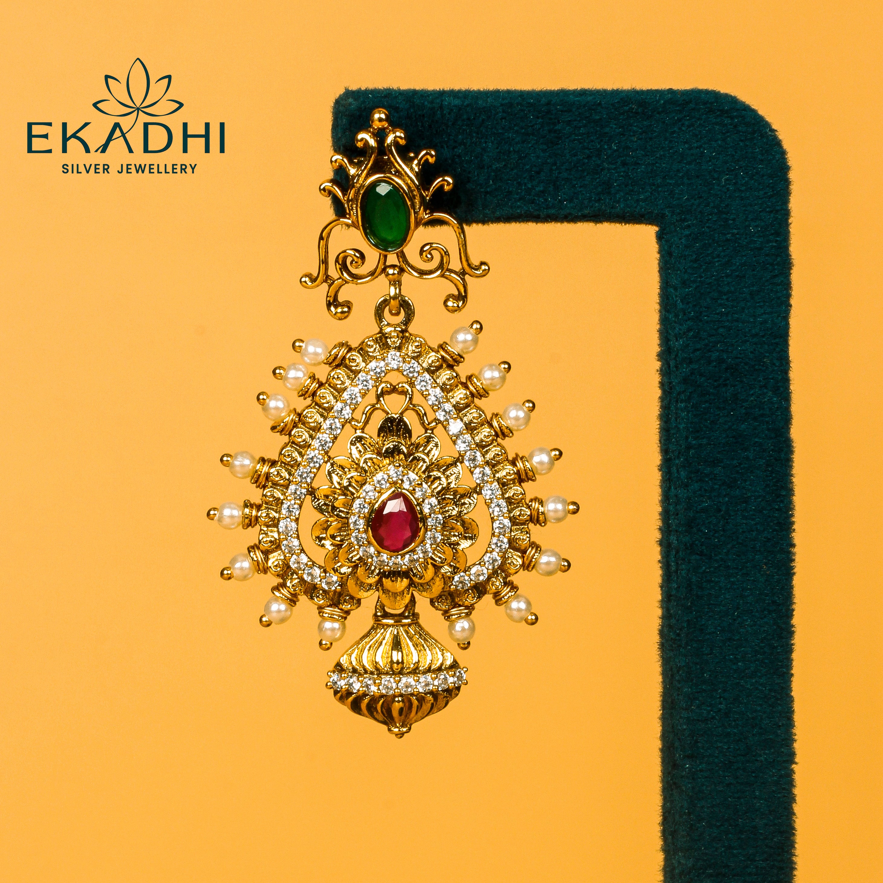 HJ38936 - NAKSHI CZ NECKLACE