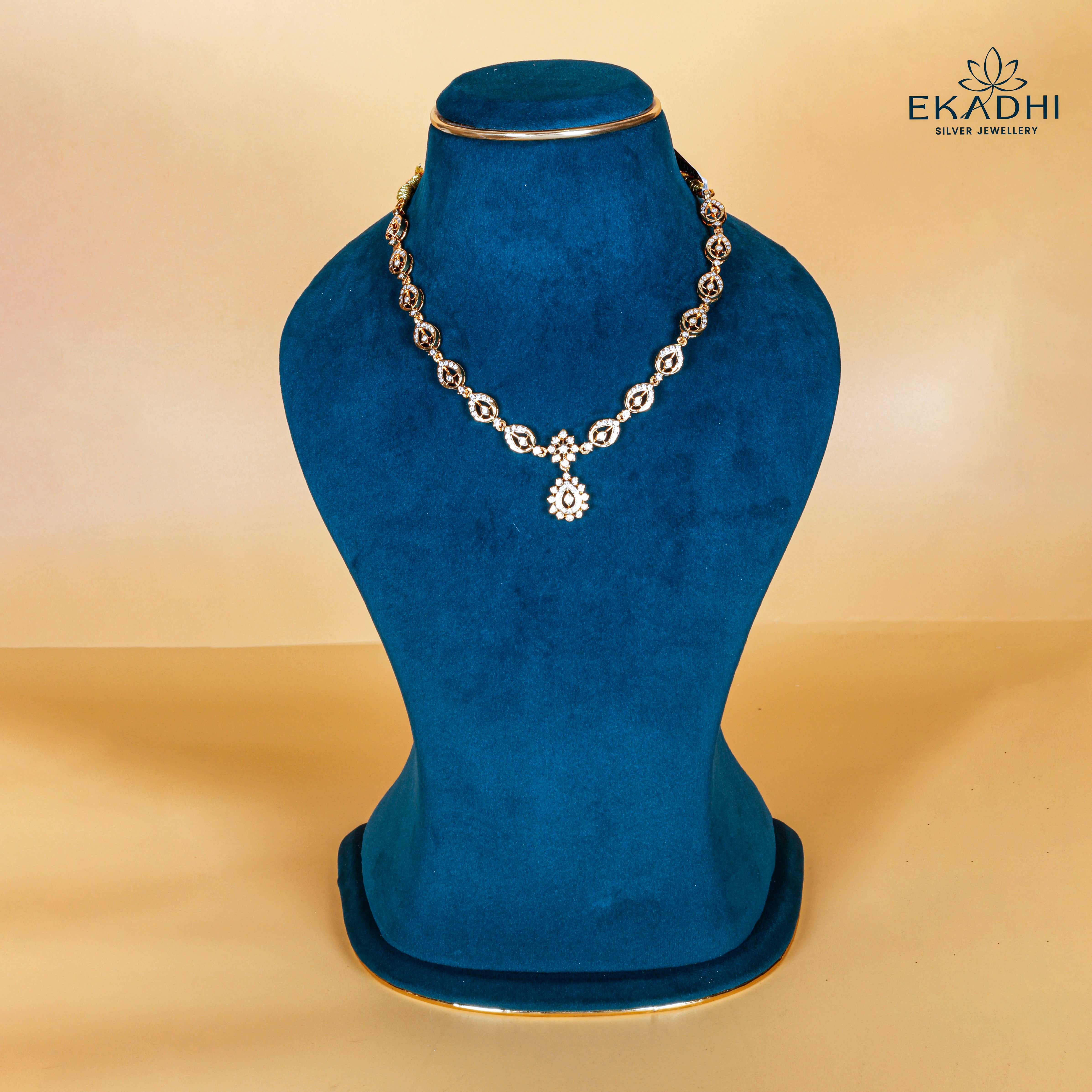 HJ40701 - NAKSHI CZ NECKLACE