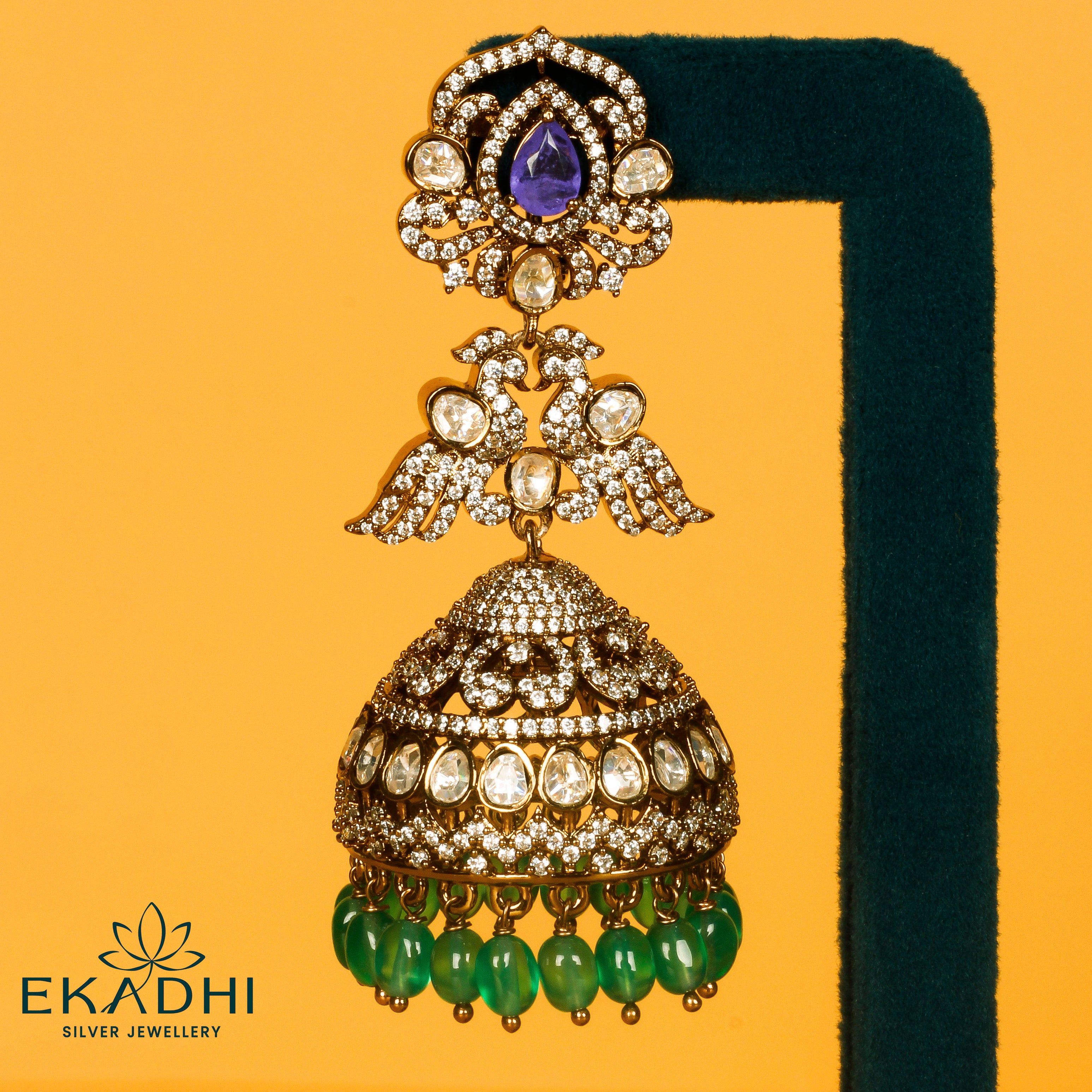 HJ40816 - VICTORIAN JHUMKA