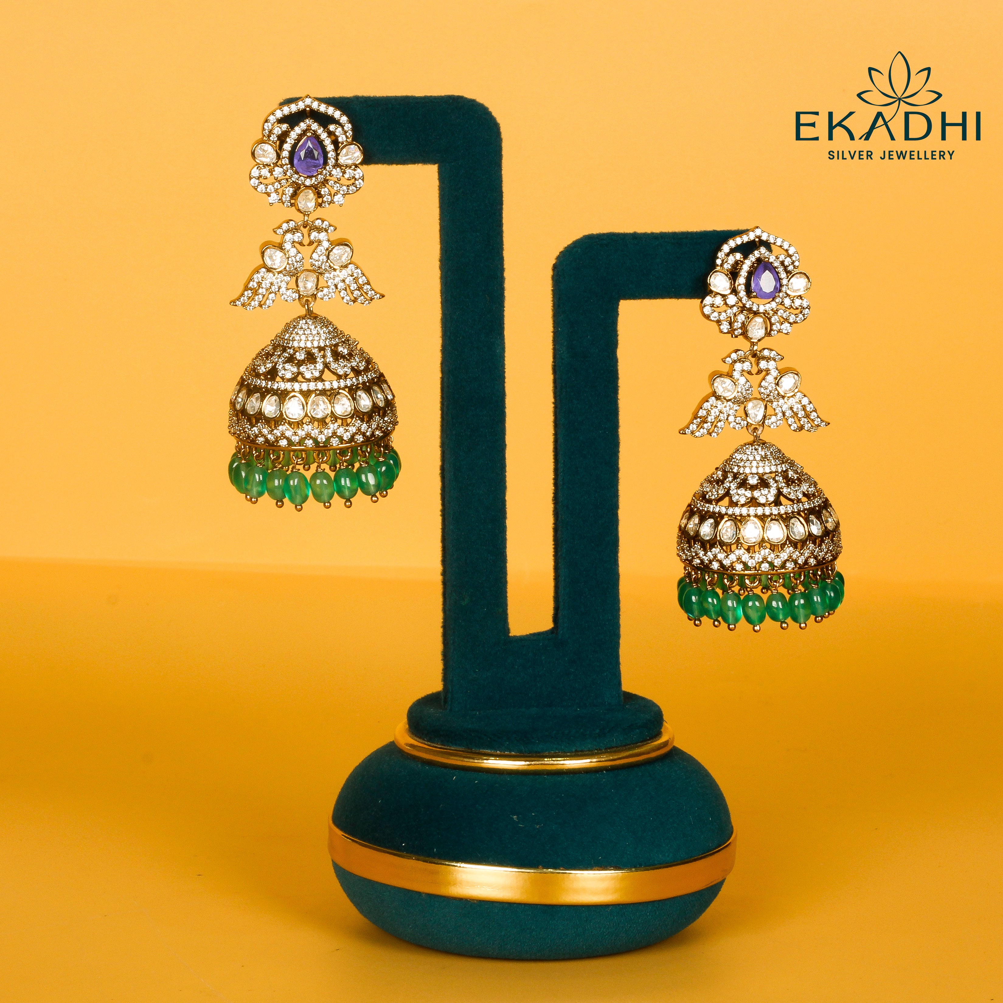 HJ40816 - VICTORIAN JHUMKA