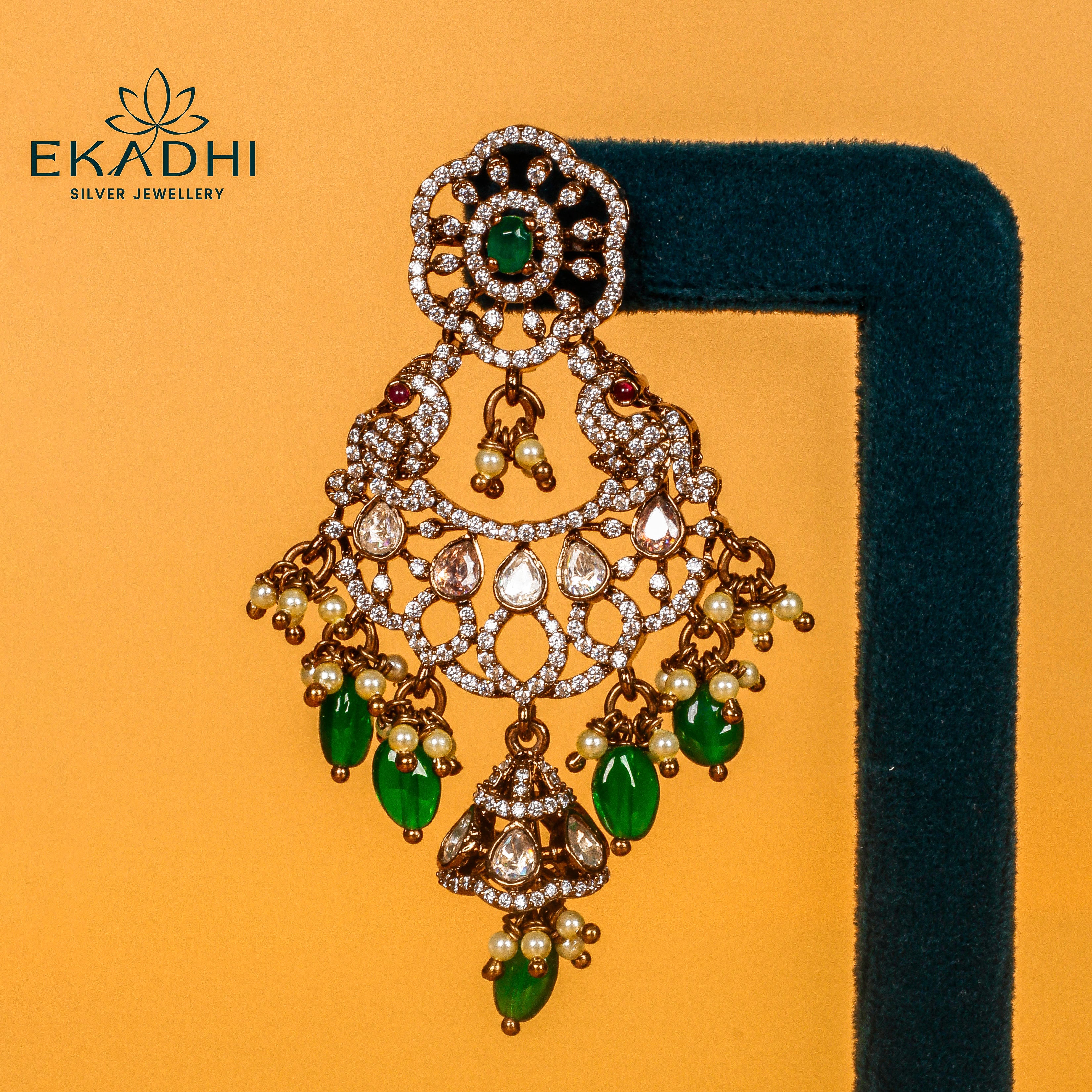 HJ41258 - VICTORIAN EARRING