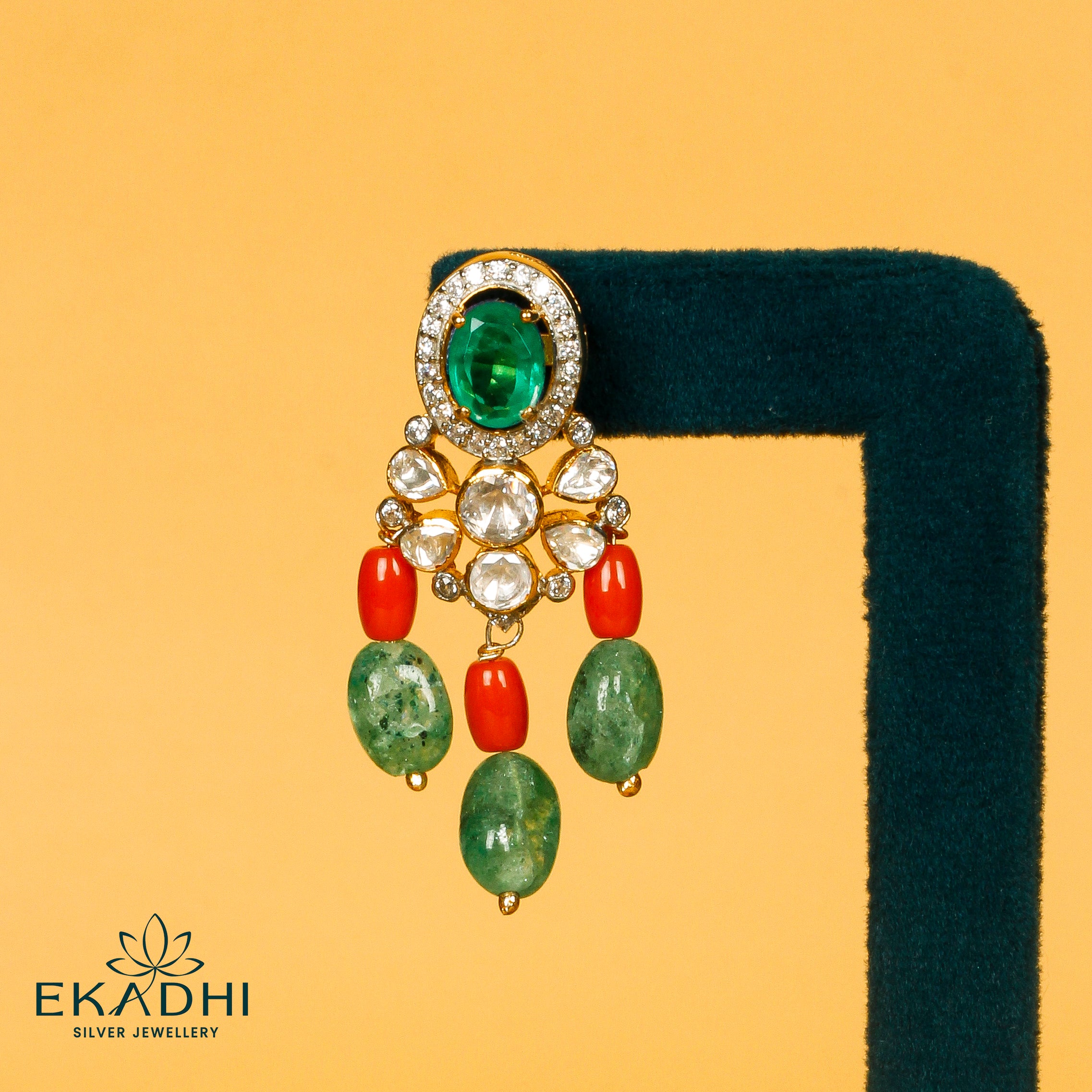 HJ41354 - VICTORIAN EARRING