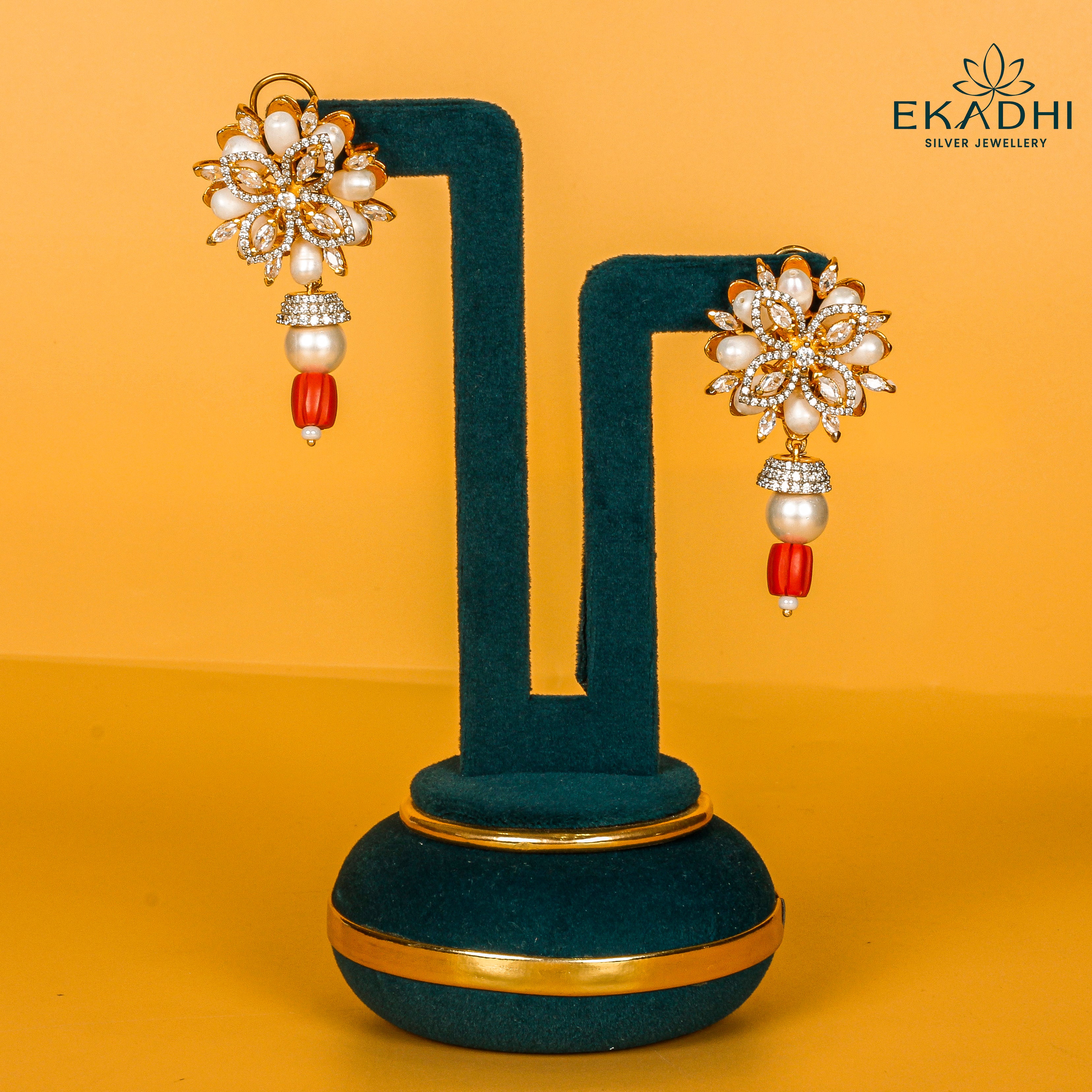 HJ41391 - VICTORIAN EARRING