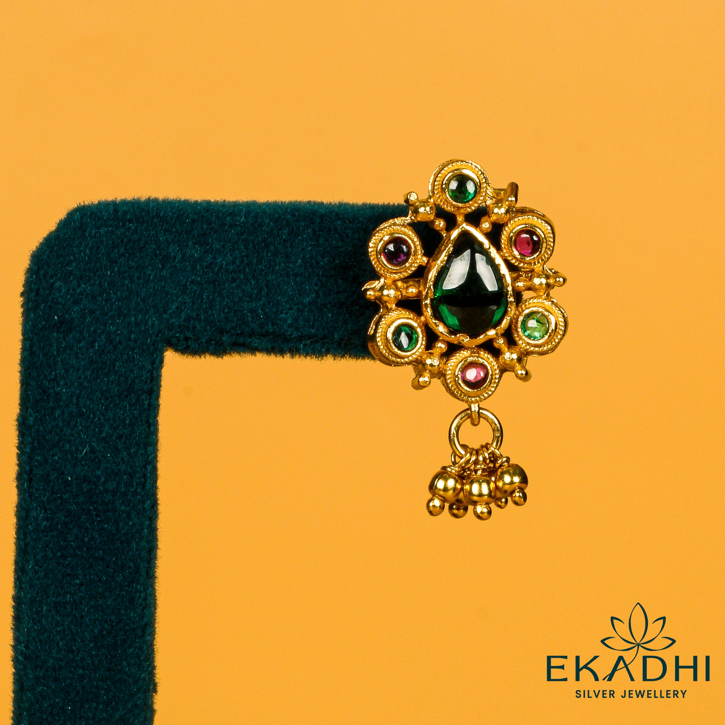 HJ41521 - NAKSHI CZ EARRING