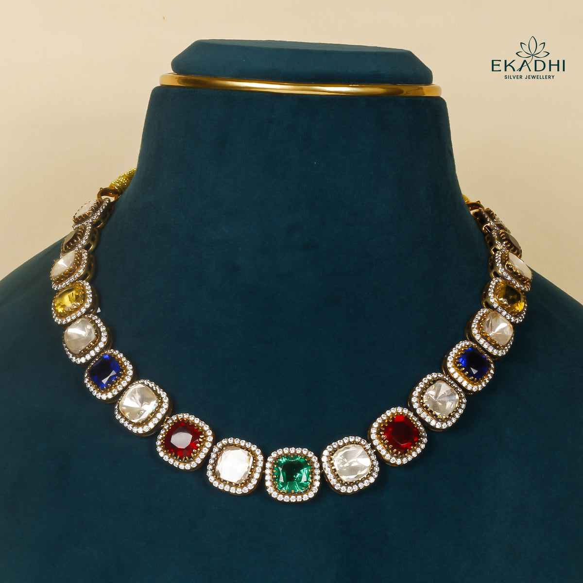 HJ4881 - MOISSANITE NECKLACE