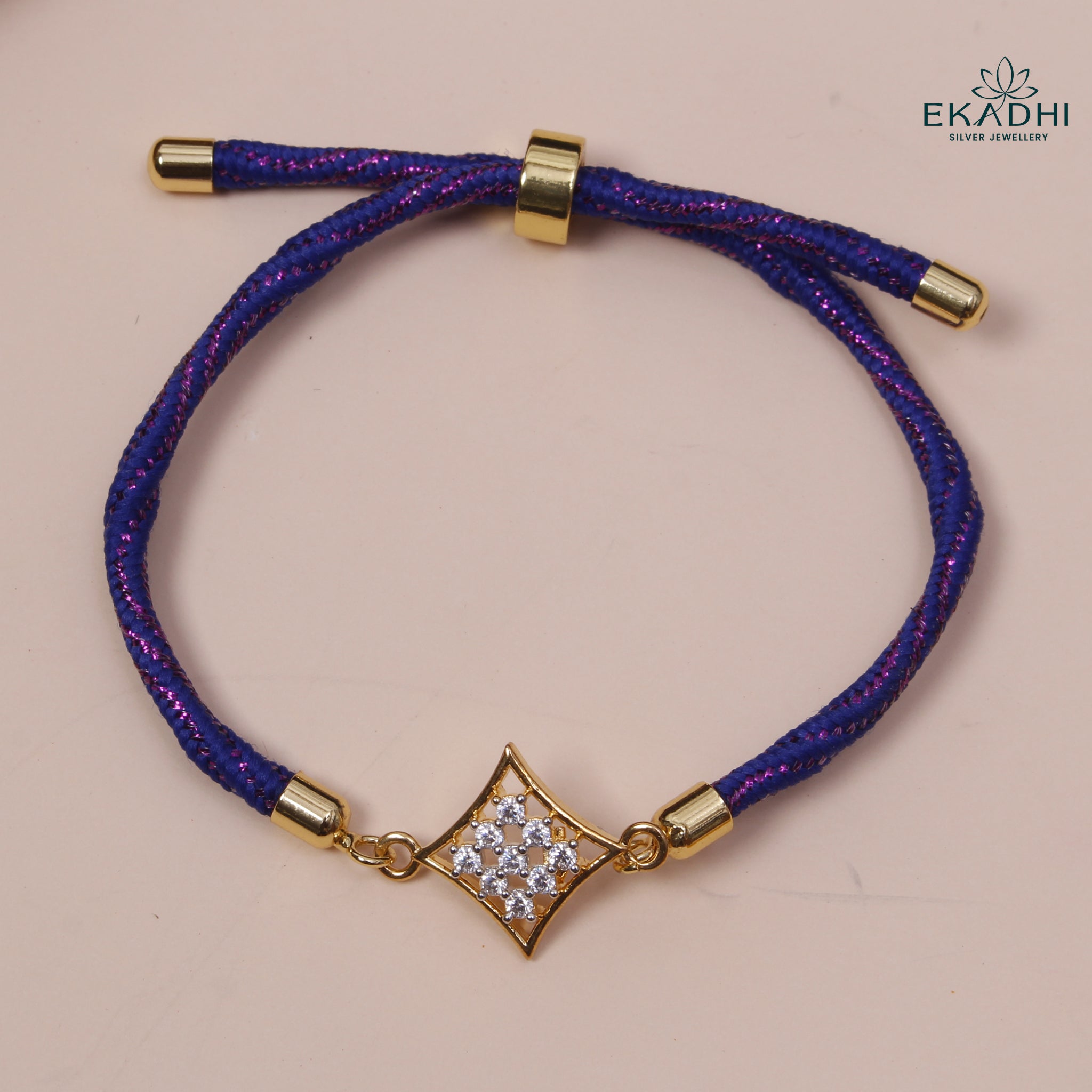 HJ49146 - SILVER RAKHI