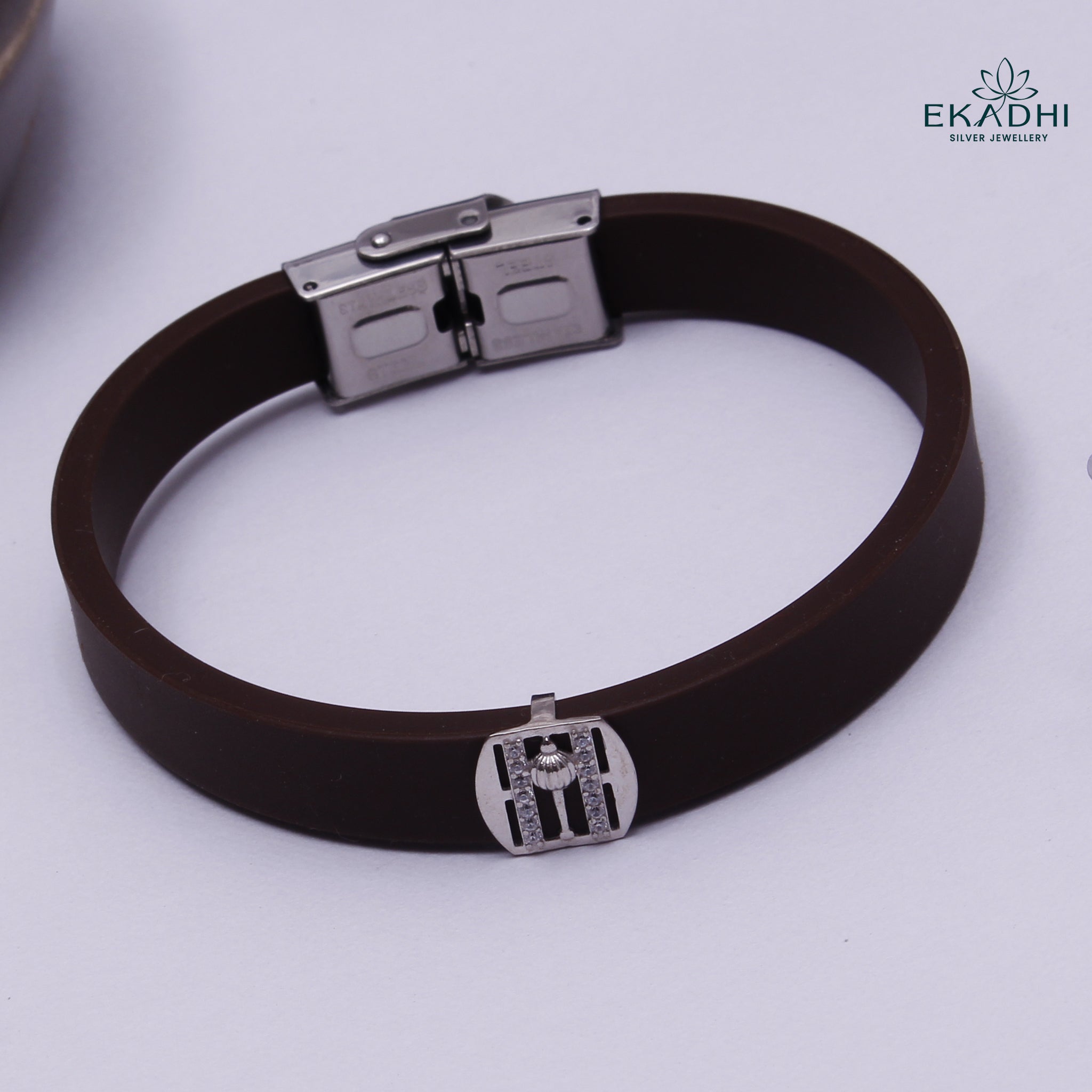HJ49198 - SILVER RAKHI