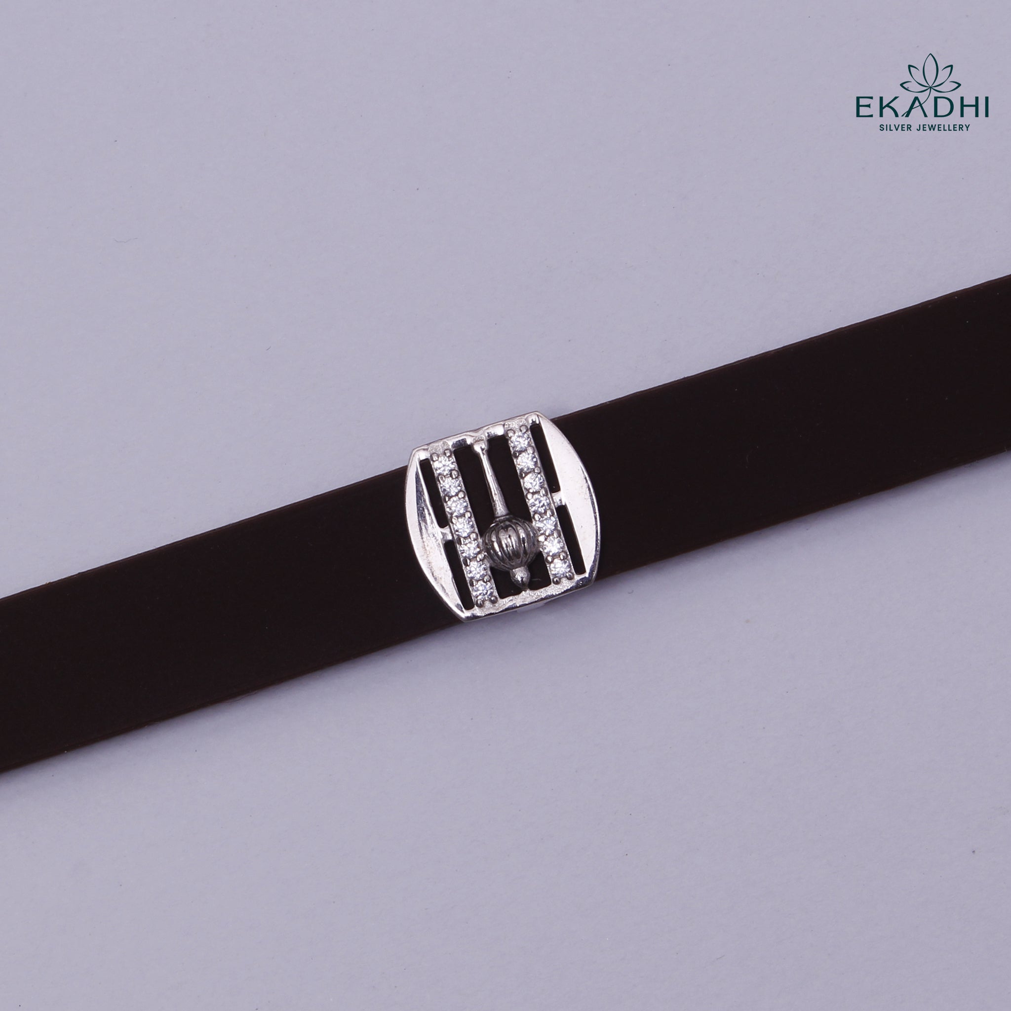 HJ49198 - SILVER RAKHI