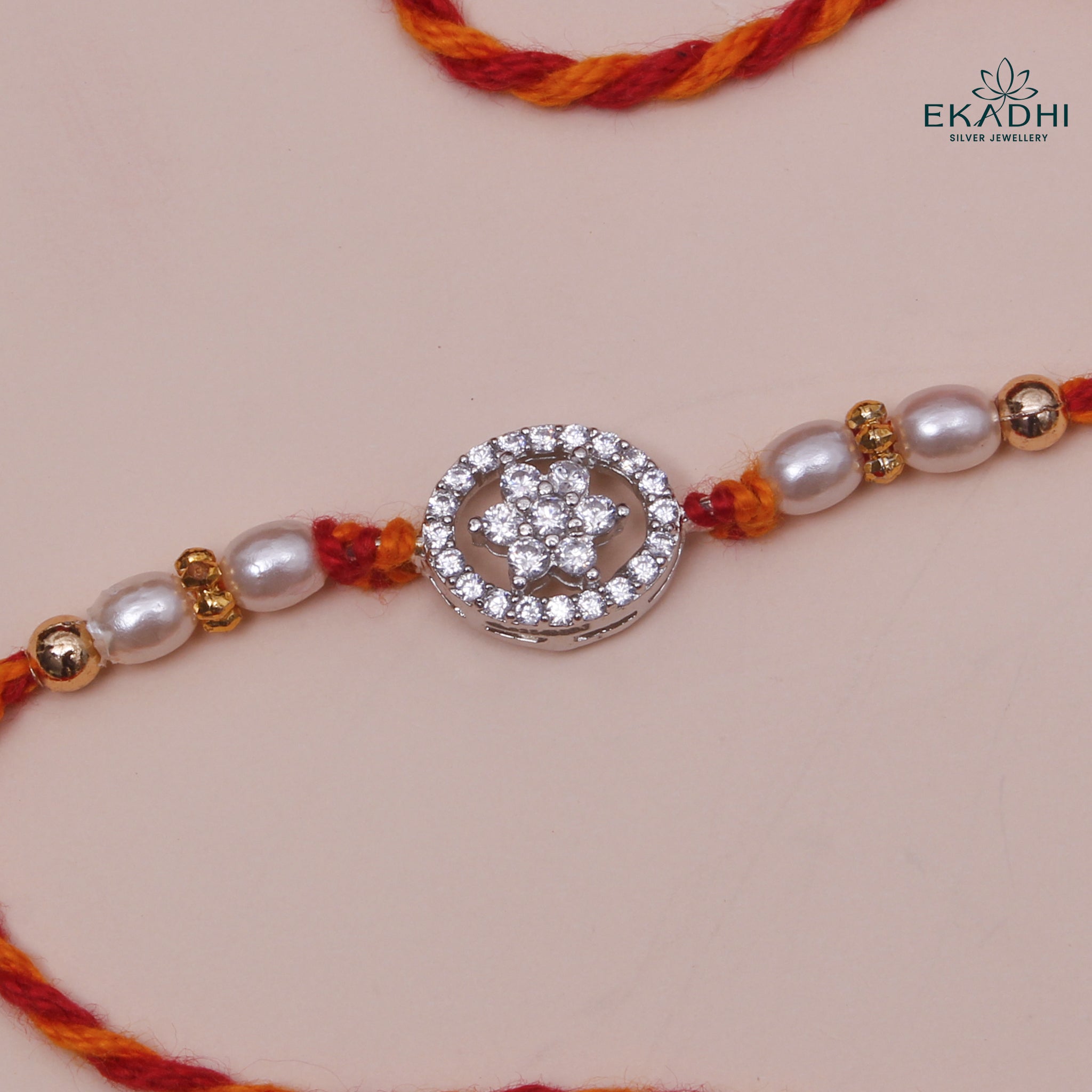 HJ49421 - Silver Rakhi