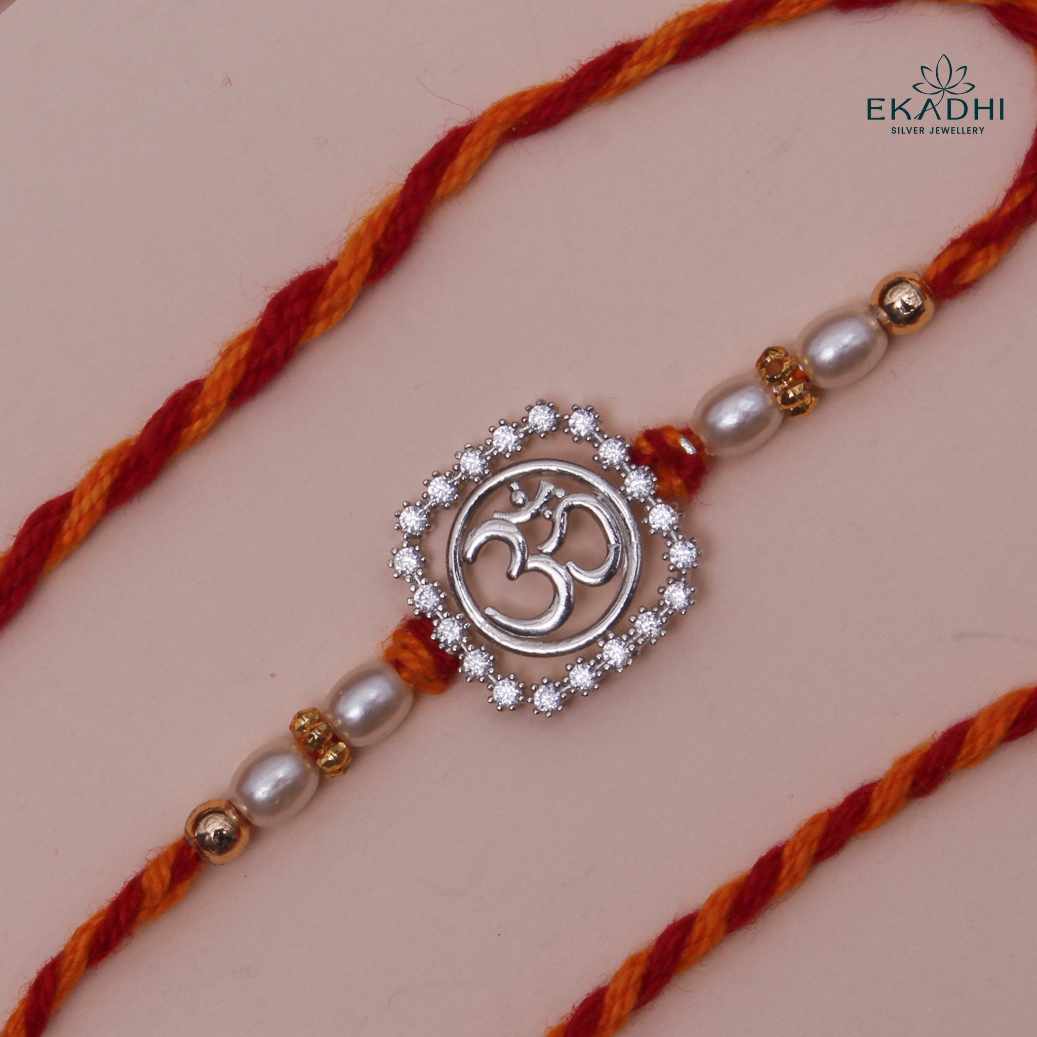 HJ49425 - SILVER RAKHI