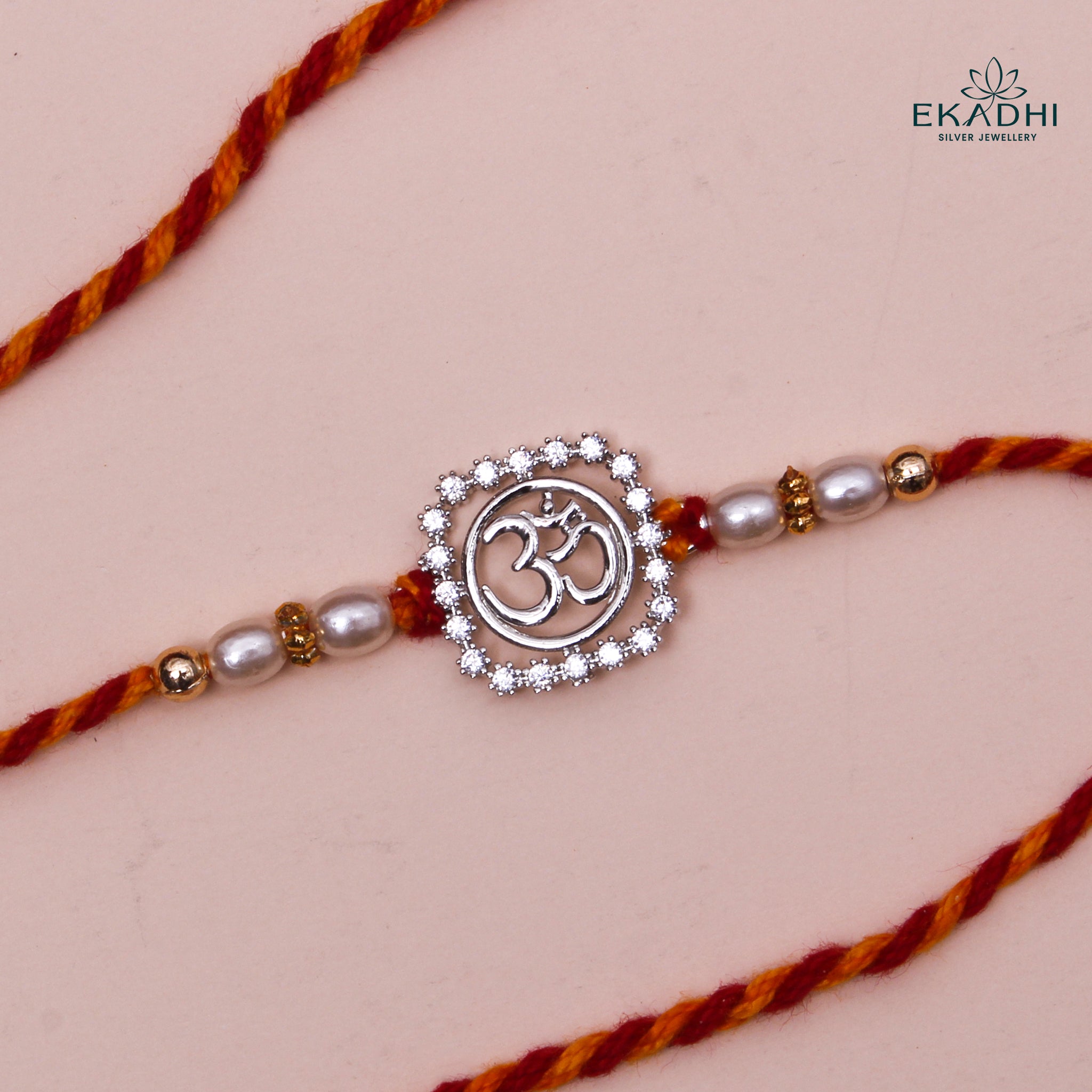 HJ49426 - SILVER RAKHI