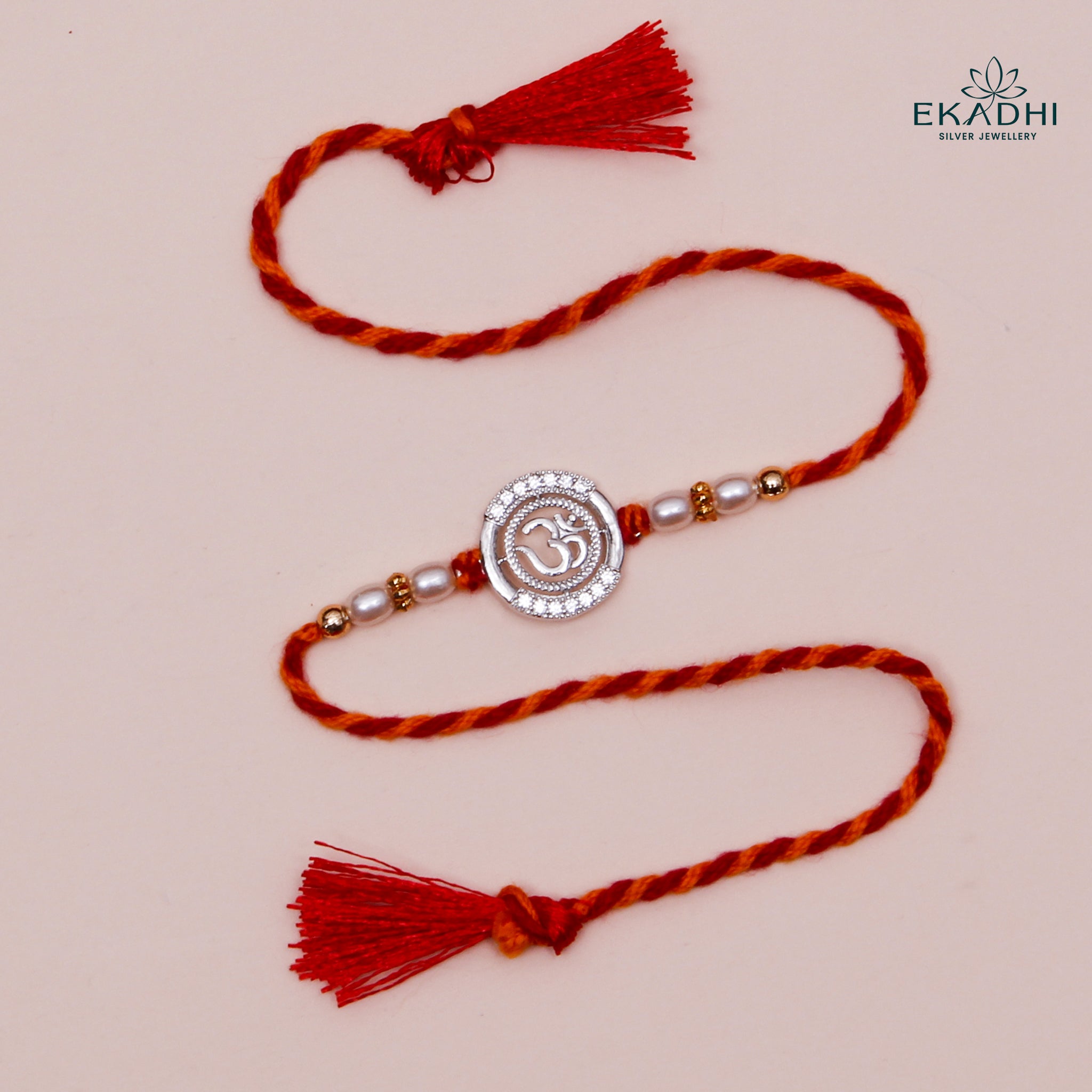 HJ49438 – Silver Rakhi
