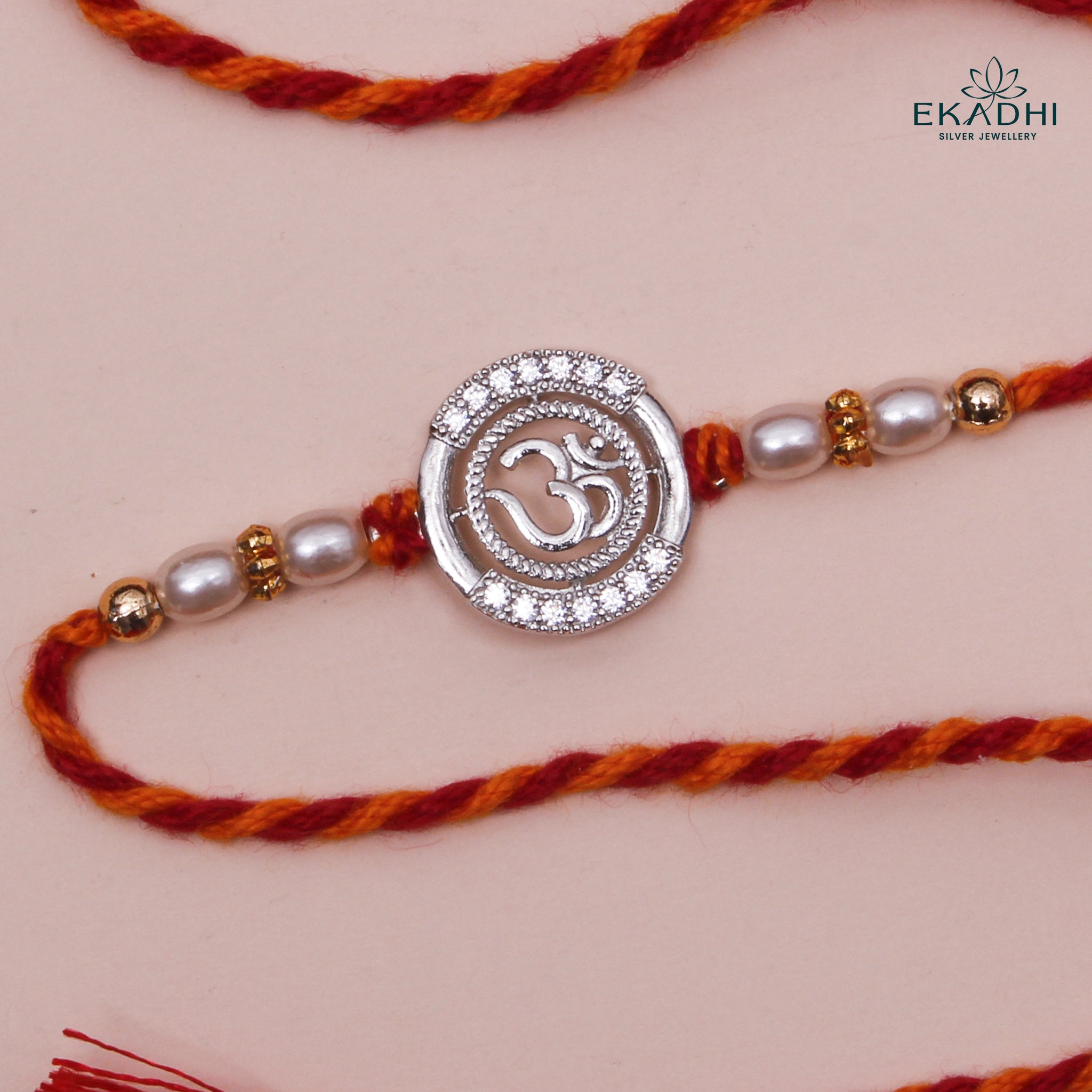 HJ49438 – Silver Rakhi