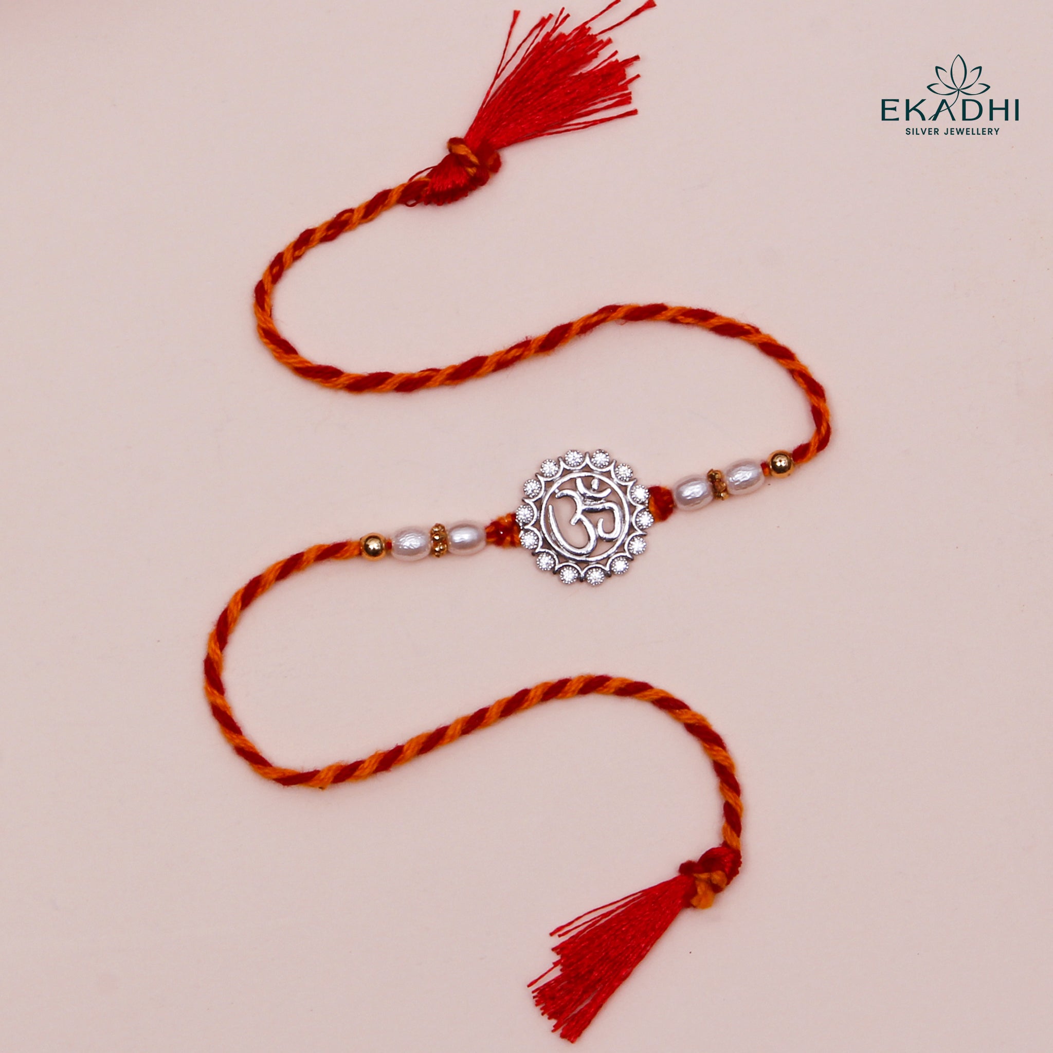 HJ49442 – Silver Rakhi