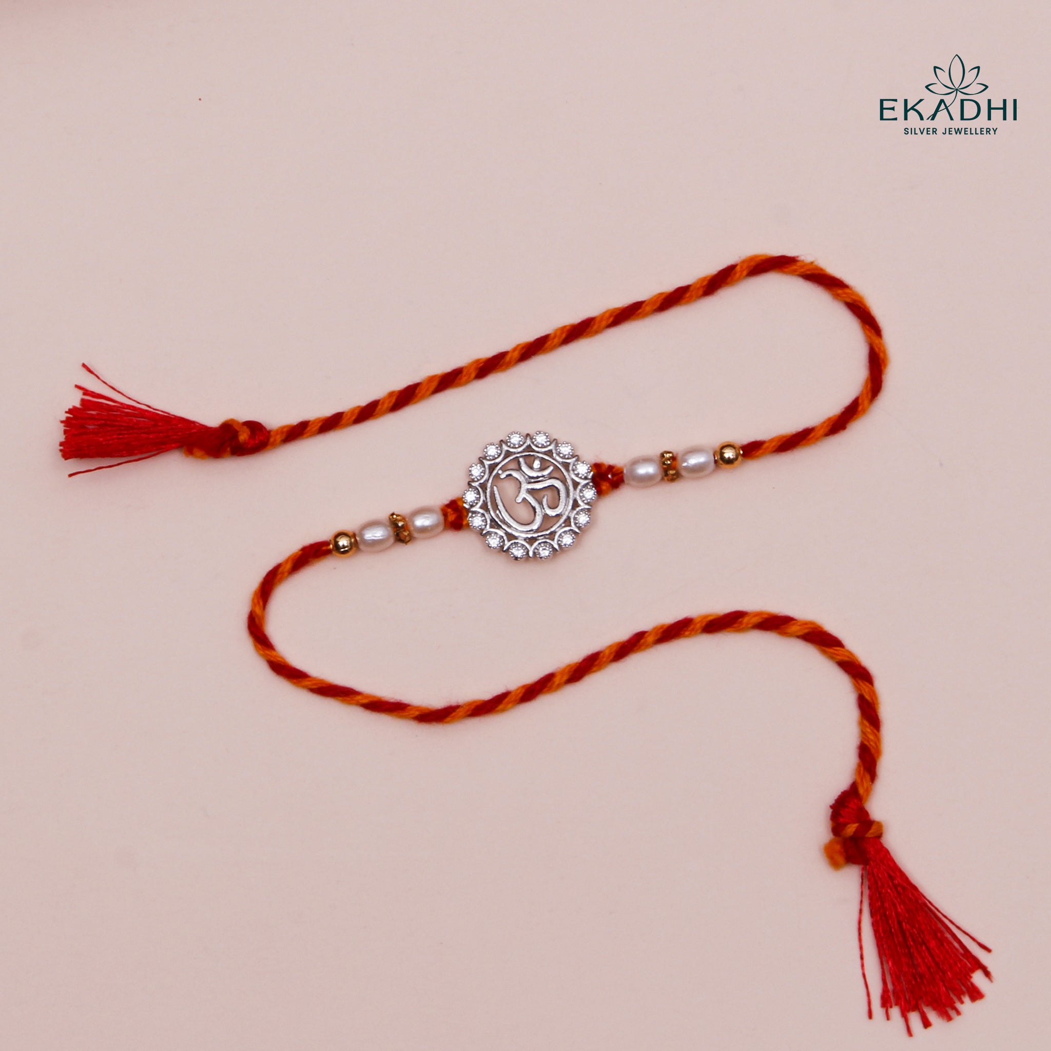 HJ49446 – Silver Rakhi