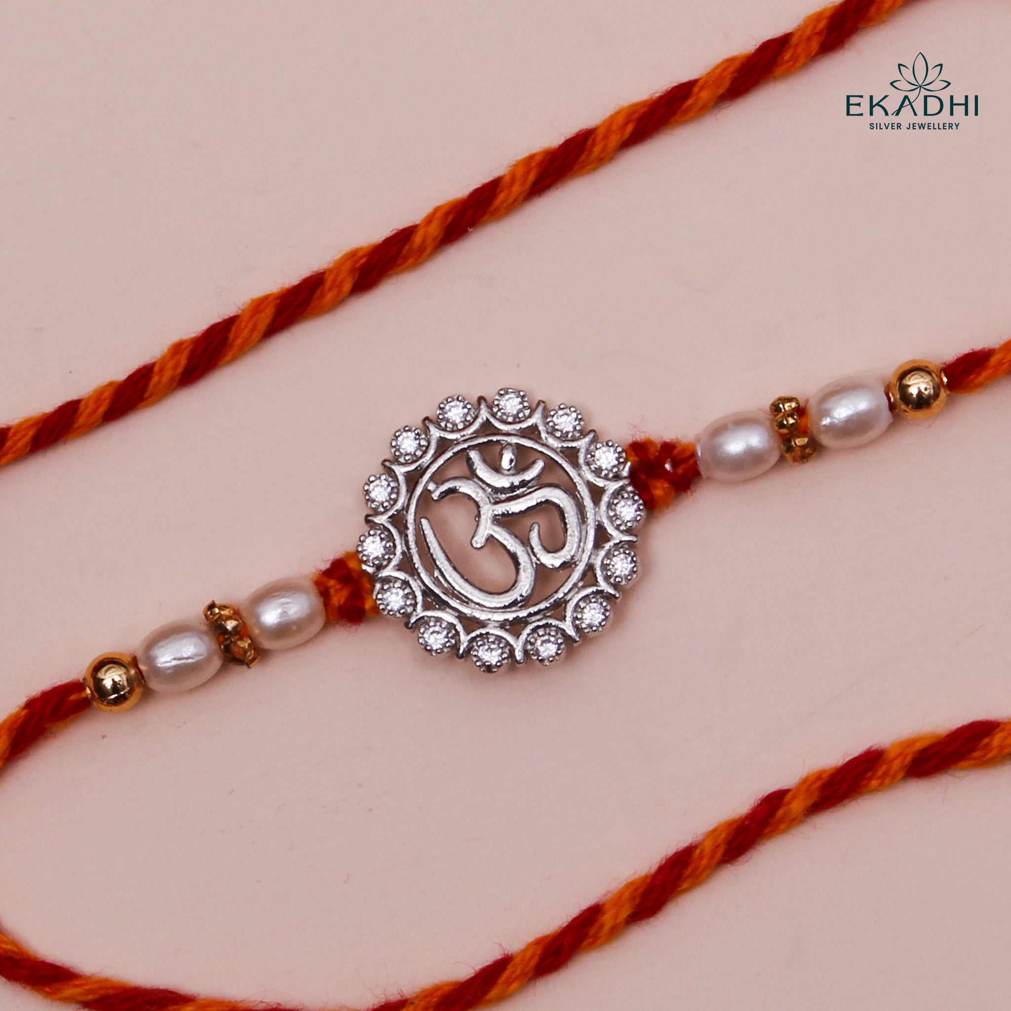 HJ49446 – Silver Rakhi