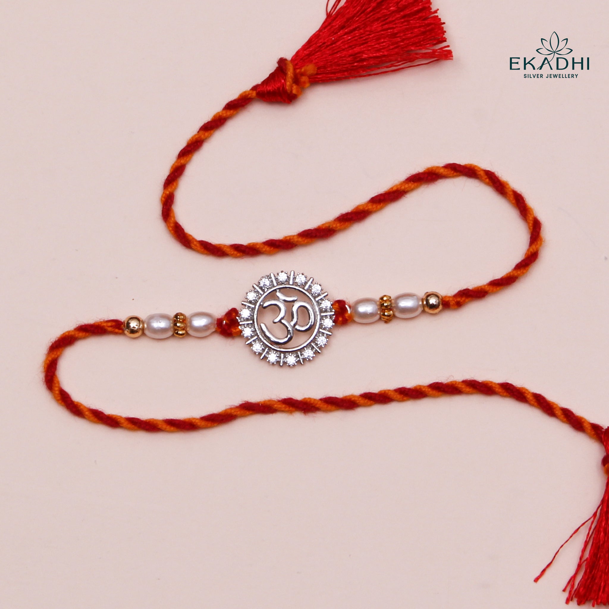 HJ49457 – Silver Rakhi