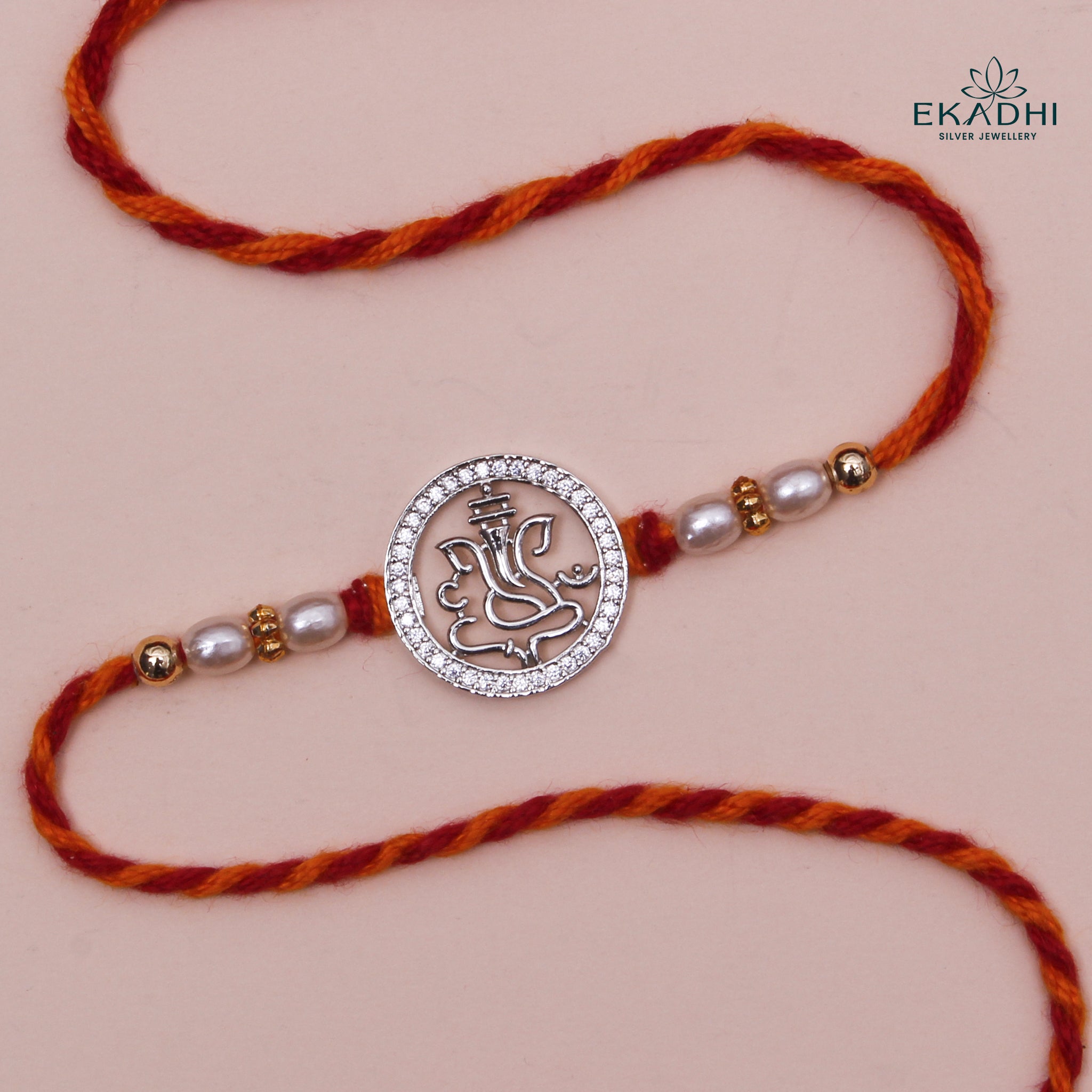 HJ49502 – Silver Rakhi