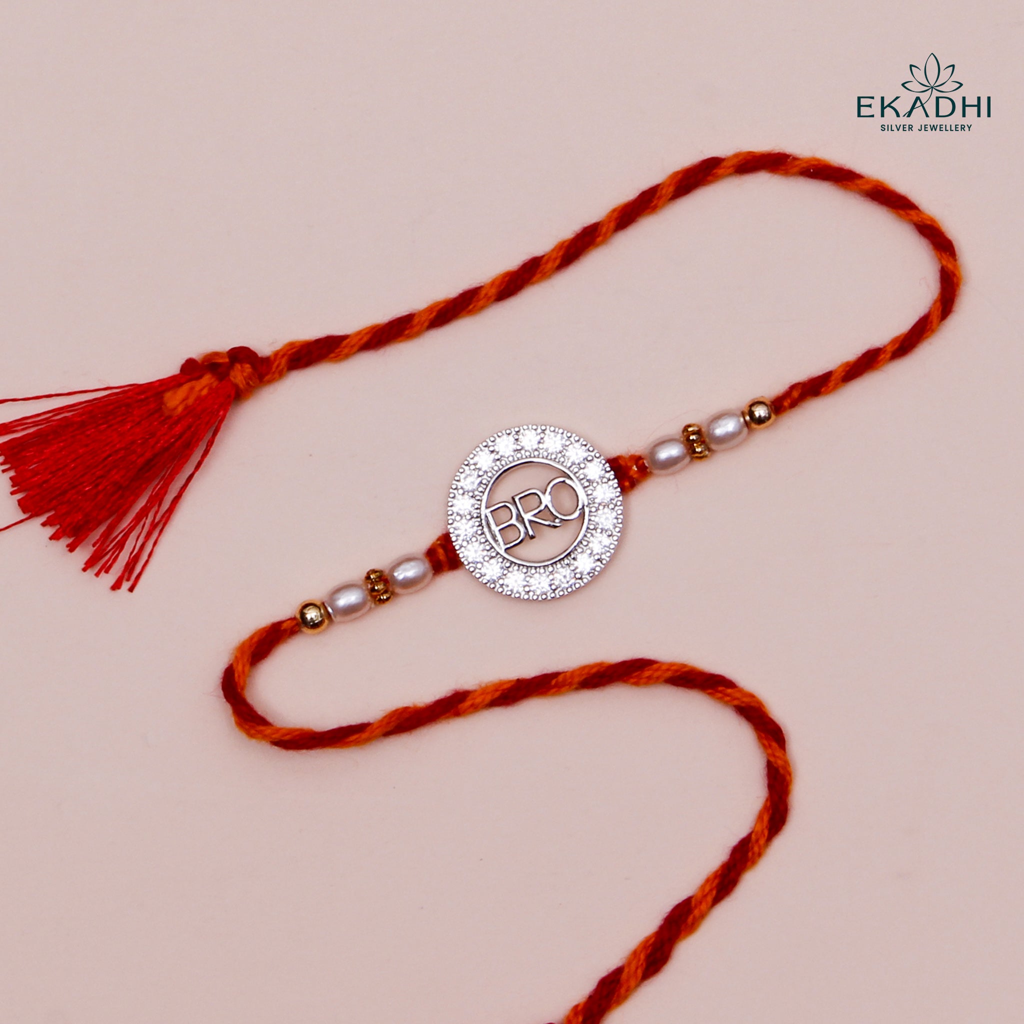 HJ49528 – Silver Rakhi